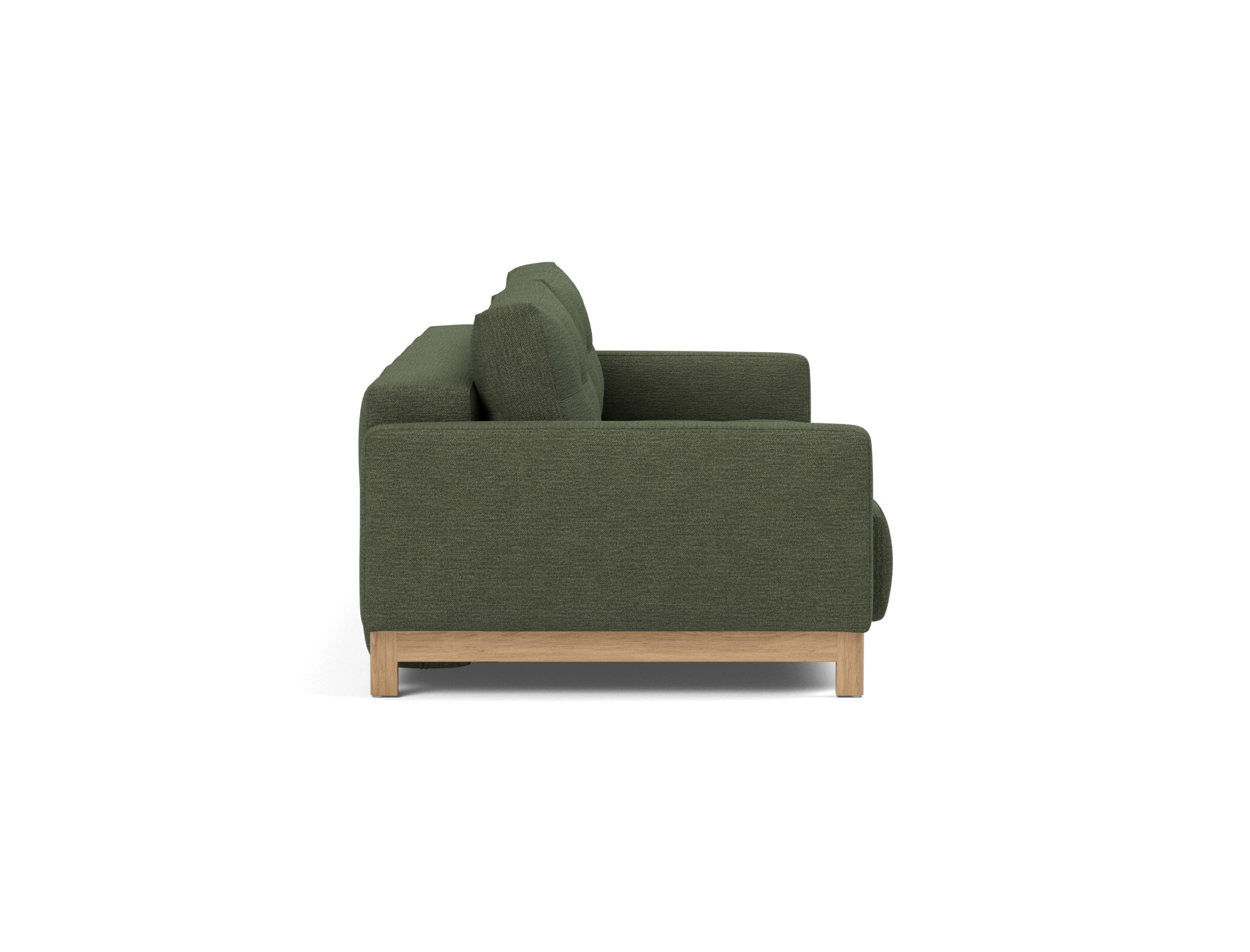 Schlafsofa Pyxis D.E.L. Strukturierter Stoff Taura 353-Forest
