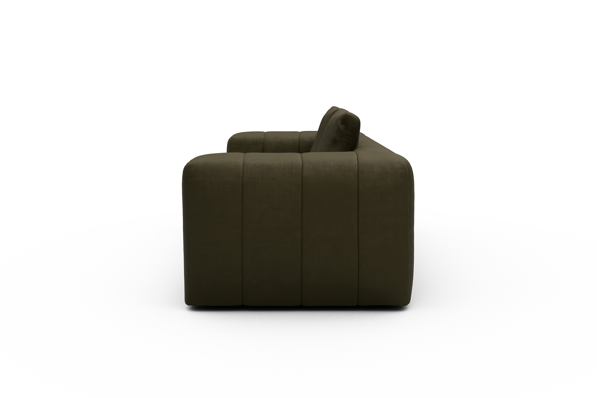 Sofa Hugo 3-Sitzer Cordufine-Pine-Green