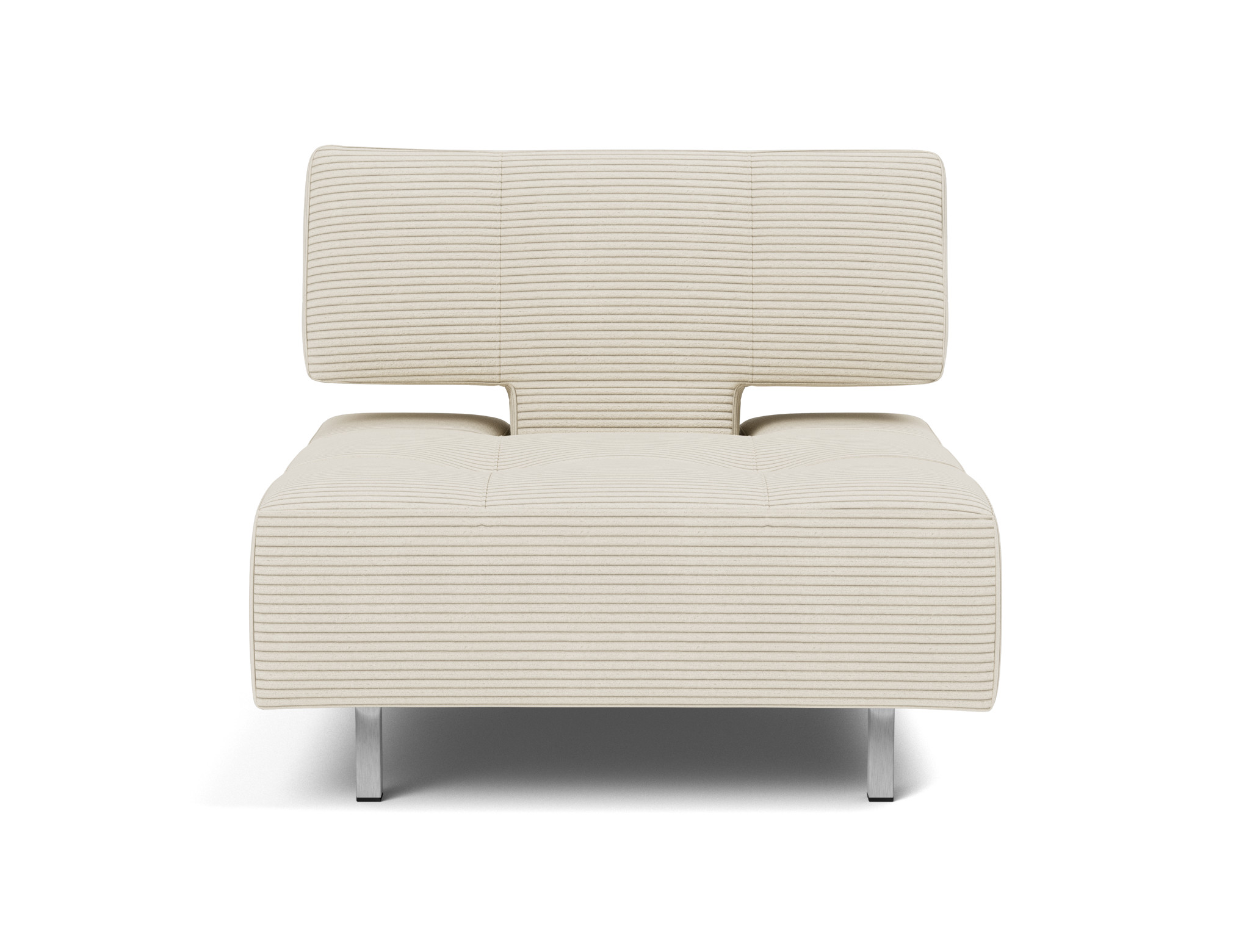 Sessel Long Horn D.E.L. Kord Corduroy 594-Ivory