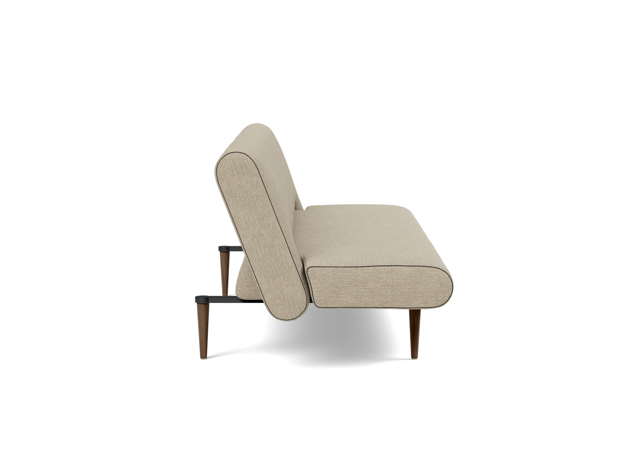 Schlafsofa Unfurl Strukturierter Stoff Taura 356-Sand