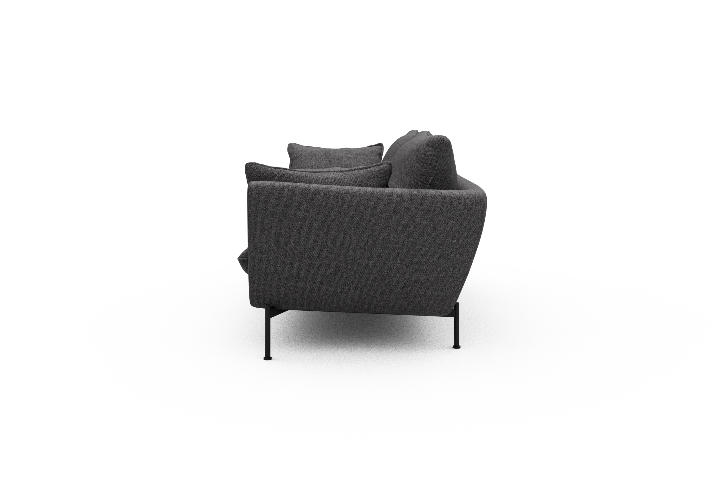 Sofa Anton 2-Sitzer Sama-Antracite