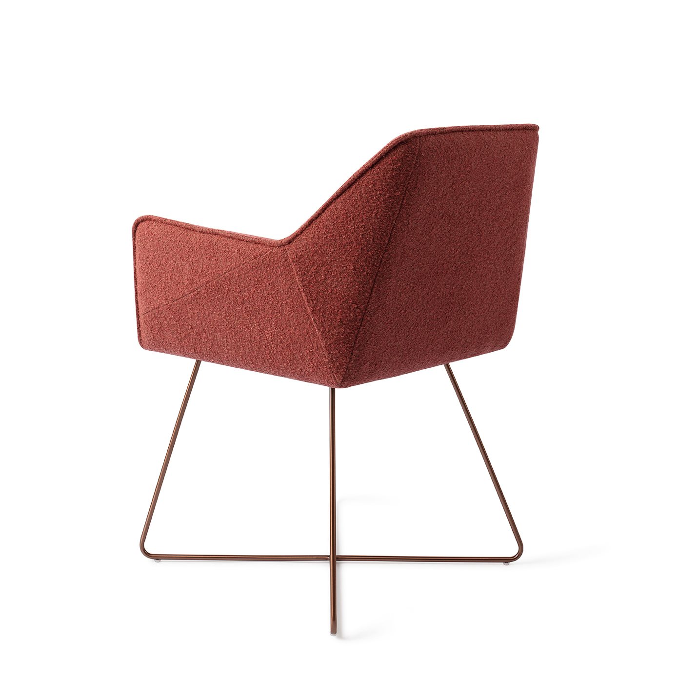 Jesper Home Esszimmerstuhl Tome Shabby-Saffron Cross Rosa