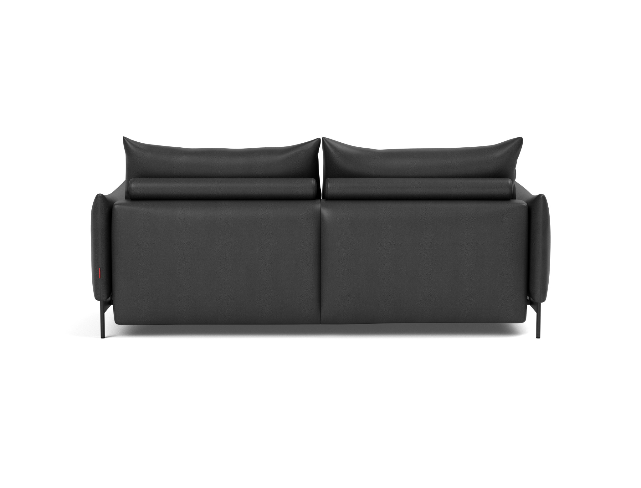 Schlafsofa Malloy Lederoptik Faunal 550-Black