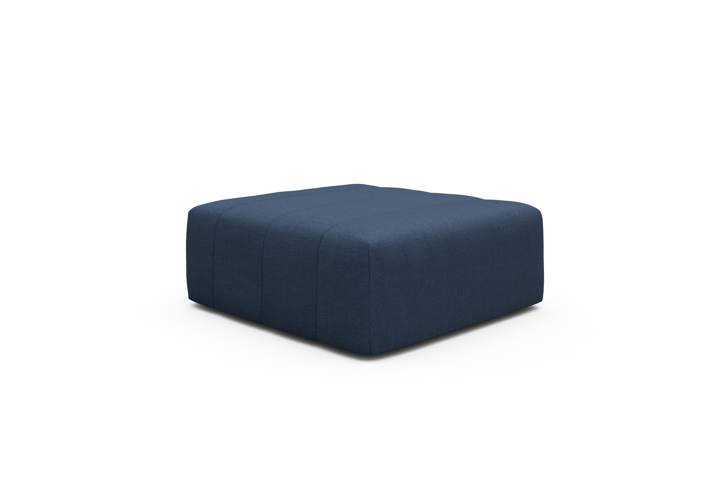 Sitzhocker Hugo Ottomane Weda-Blue