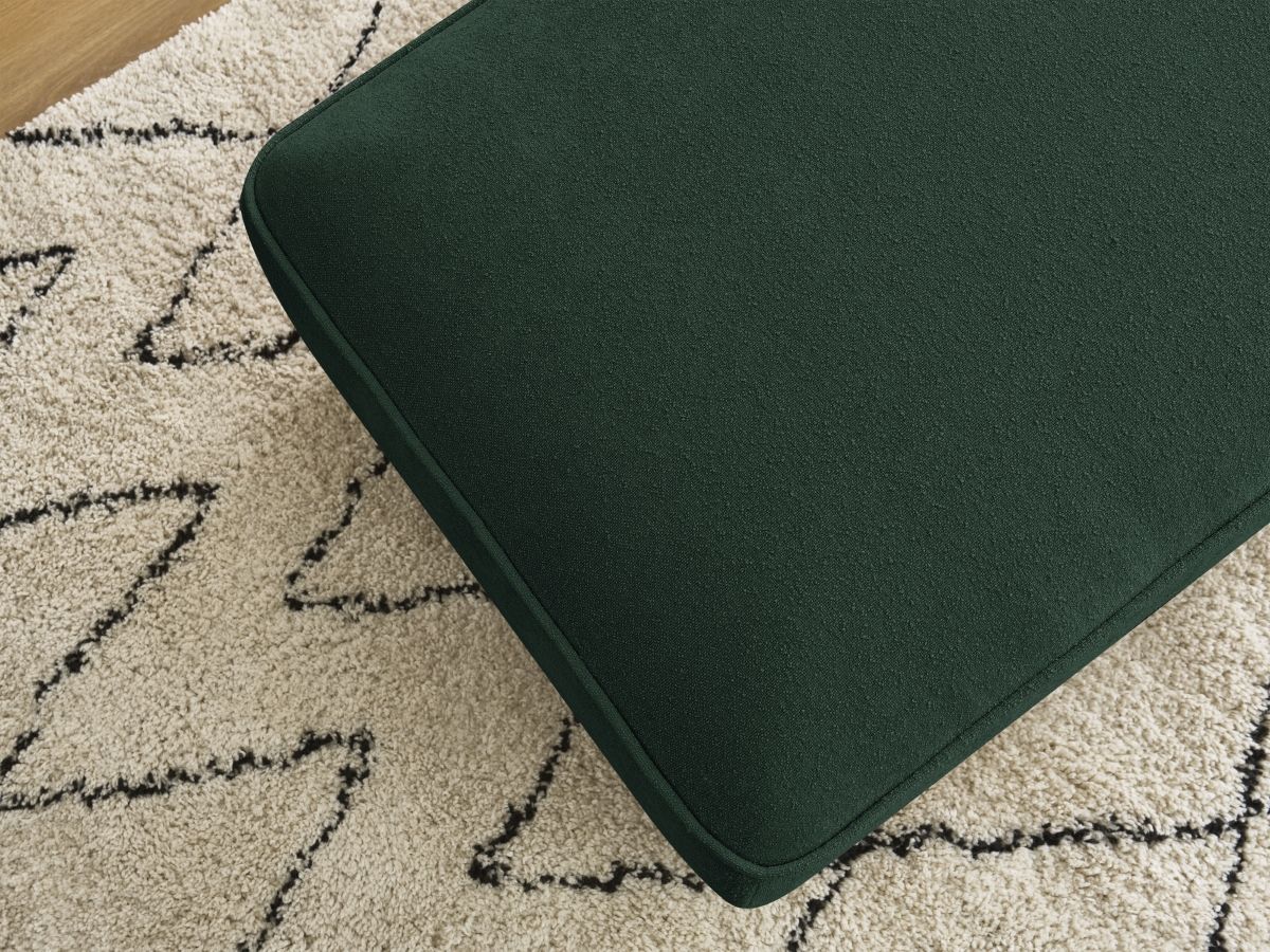 Bobochic Zephyr Pouf Strukturstoff Grün