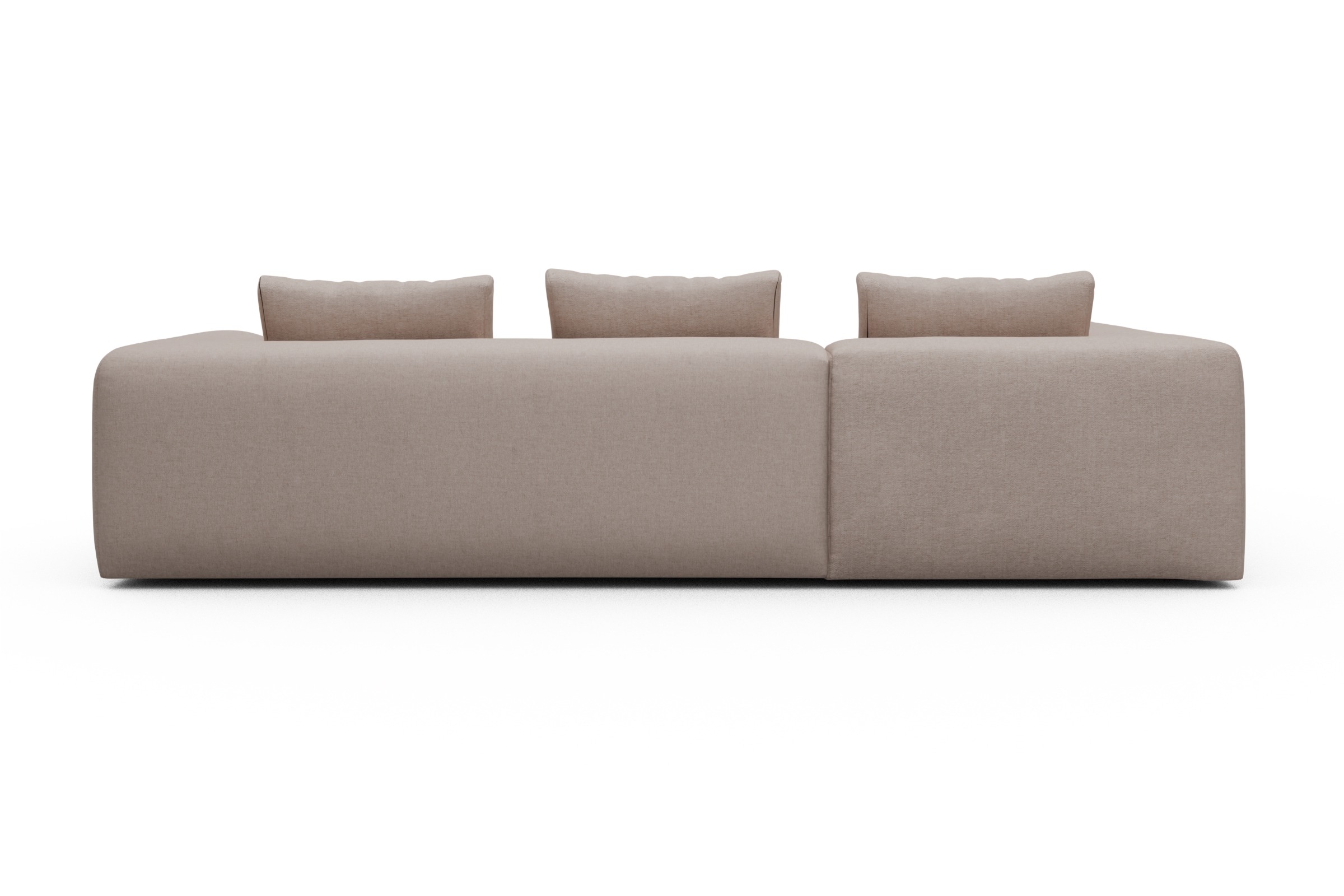 Ecksofa Fred Relax-Ecke links mit 2,5-Sitzer Weda-Sand