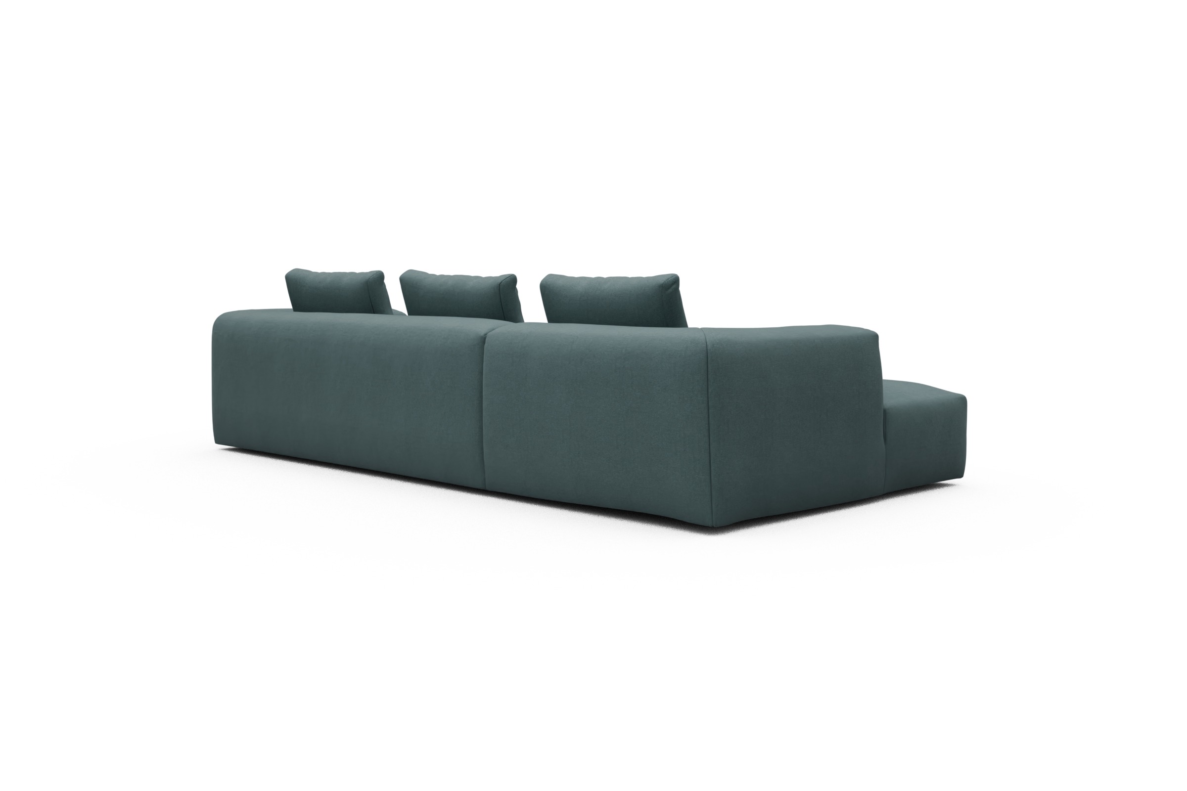 Ecksofa Fred Chaiselongue links mit 2,5-Sitzer Satya-Niagara