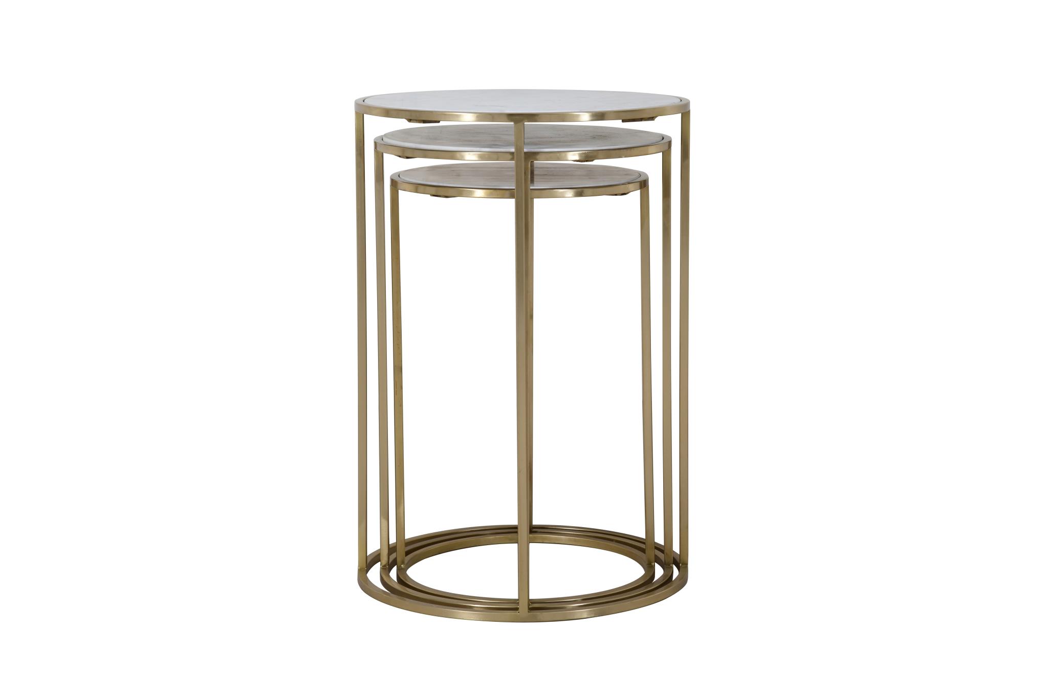 Livin Hill Tischsatz rund Avola Gold AV2130-39