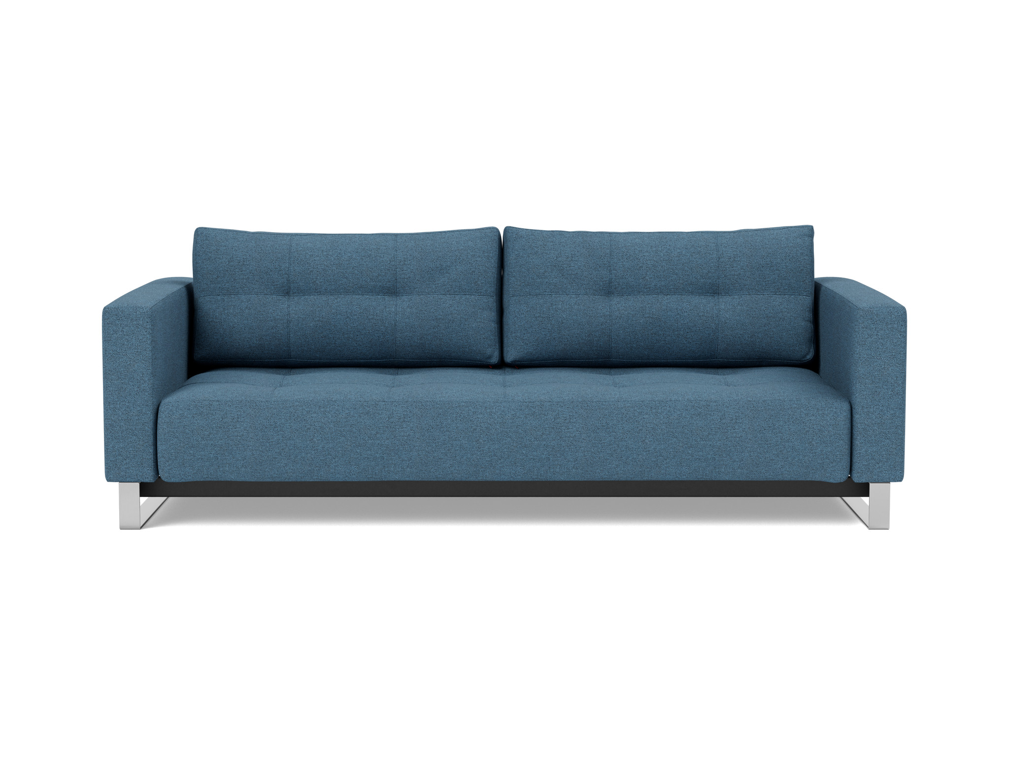 Schlafsofa Cassius D.E.L. Strukturierter Stoff Weda 302-Weda-Blue