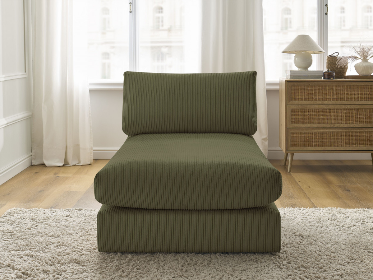 Bobochic Paris Méridienne-Modul Cordsamt Grün