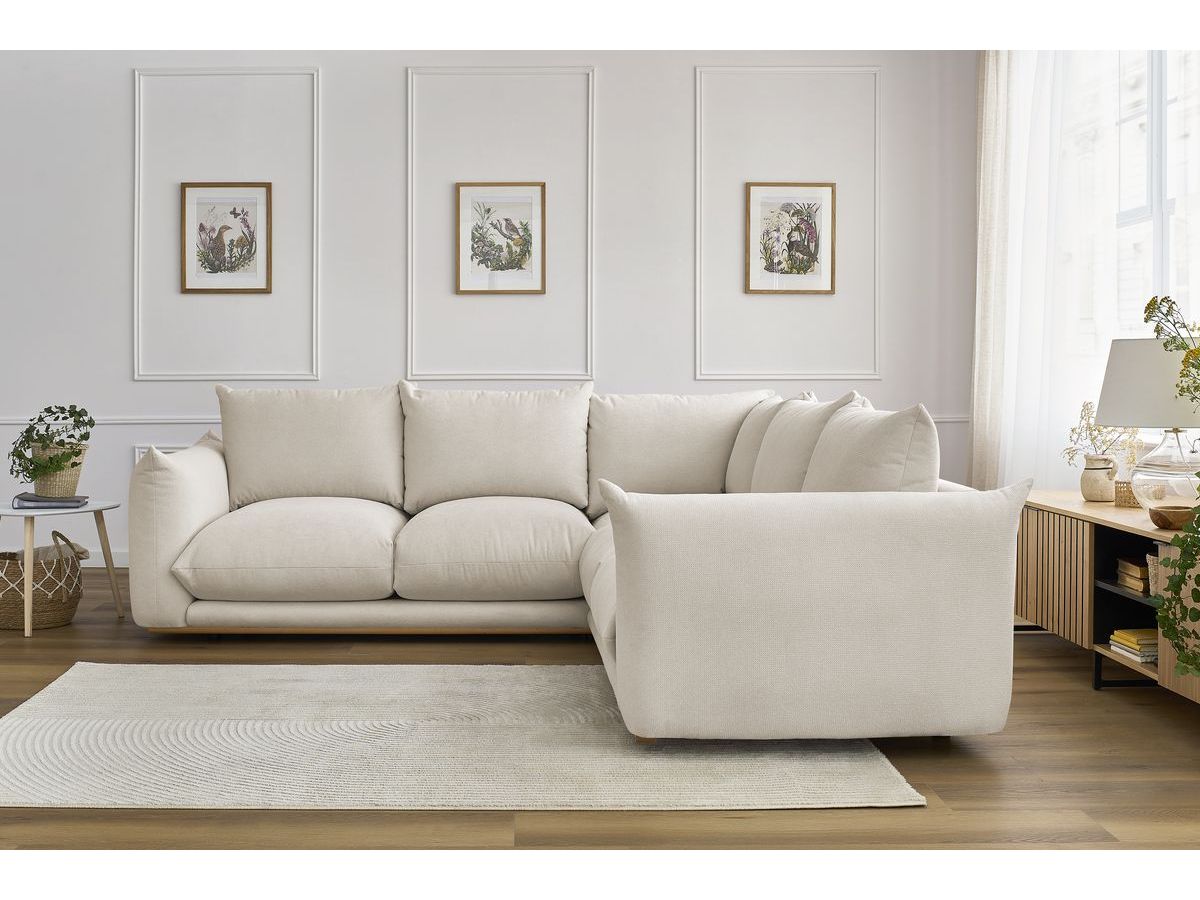 Bobochic Ernest Ecksofa Stoff Beige