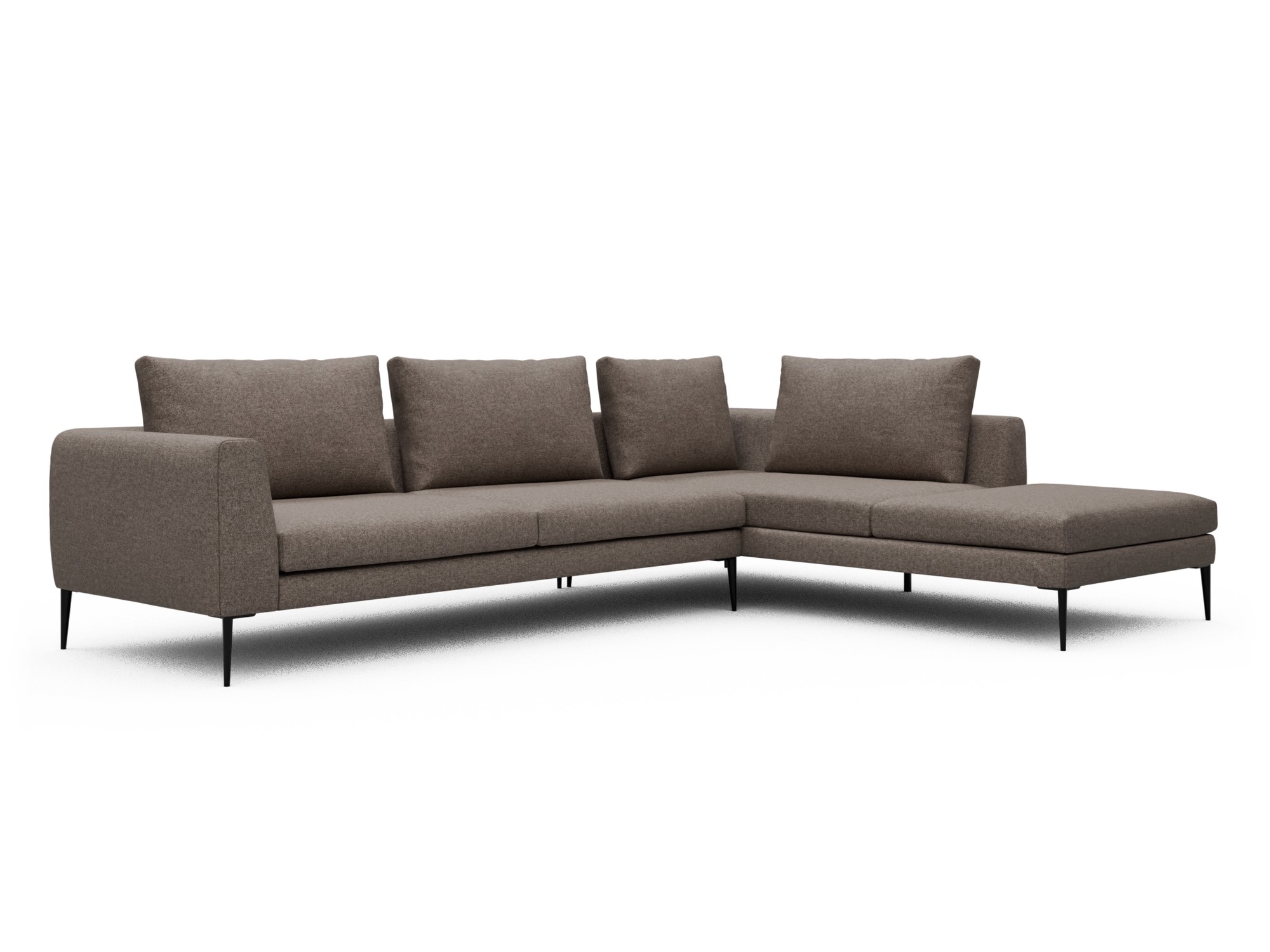 Skandi Home Ecksofa Paul Relax-Ecke rechts mit 3-Sitzer Sama-Stone moebelfaktor
