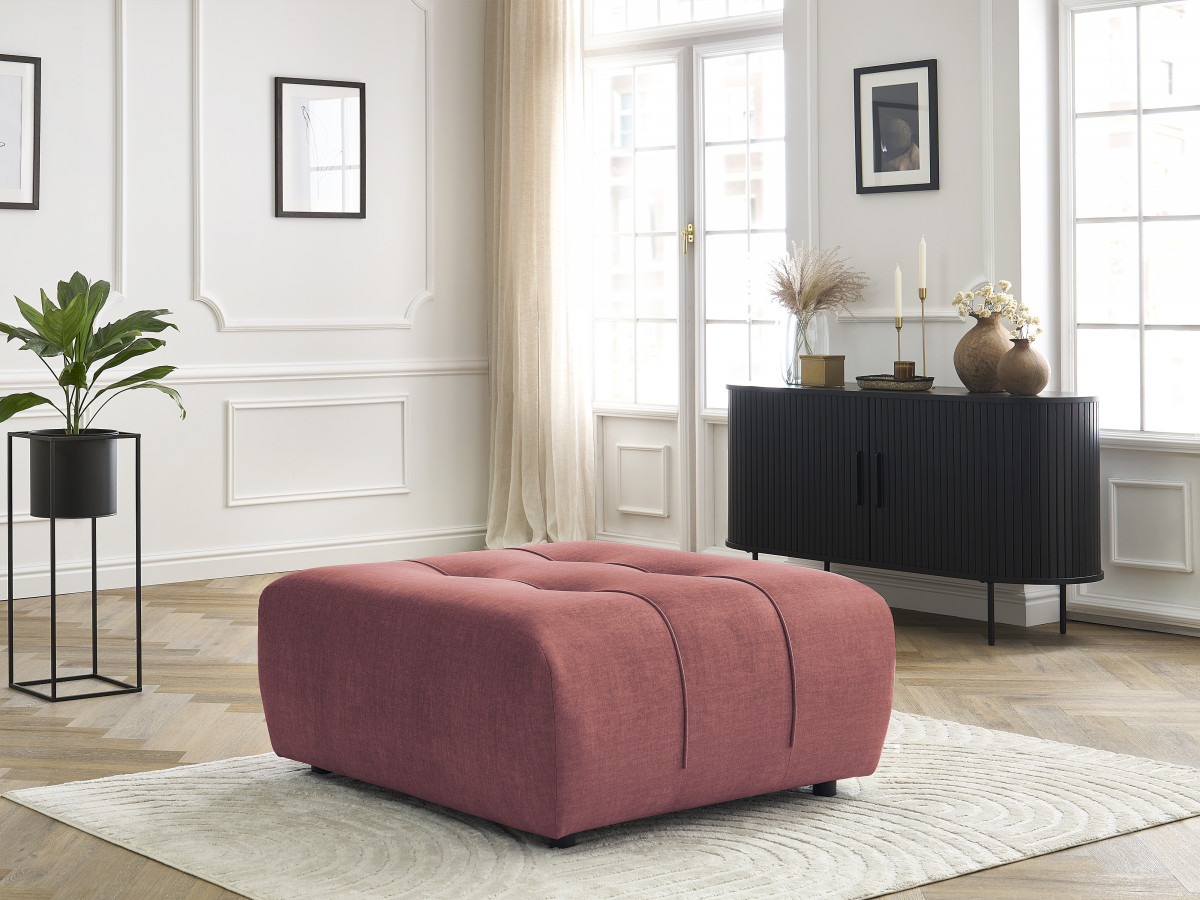 Bobochic Arsene Pouf Samt Orange