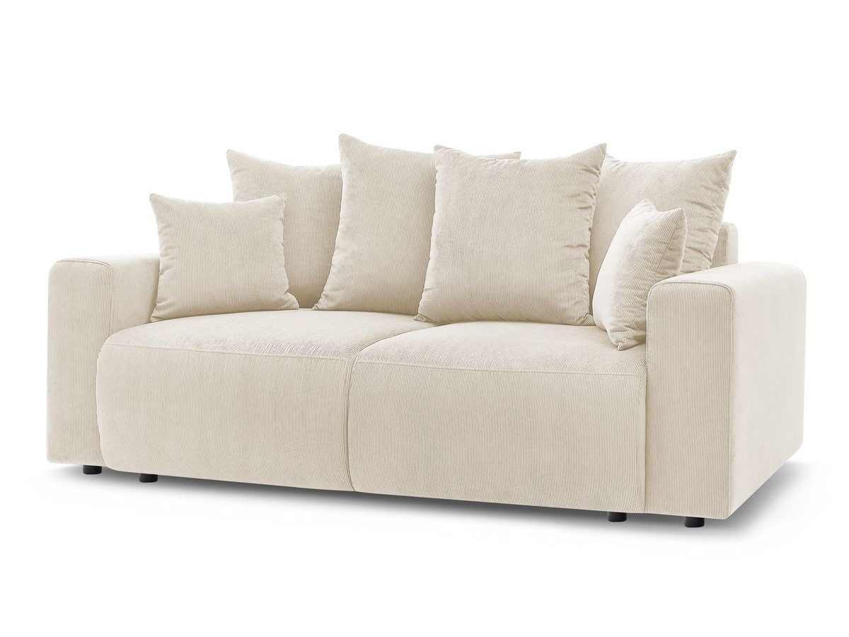 Bobochic Envy Sofa 2-Sitzer Cordsamt Beige