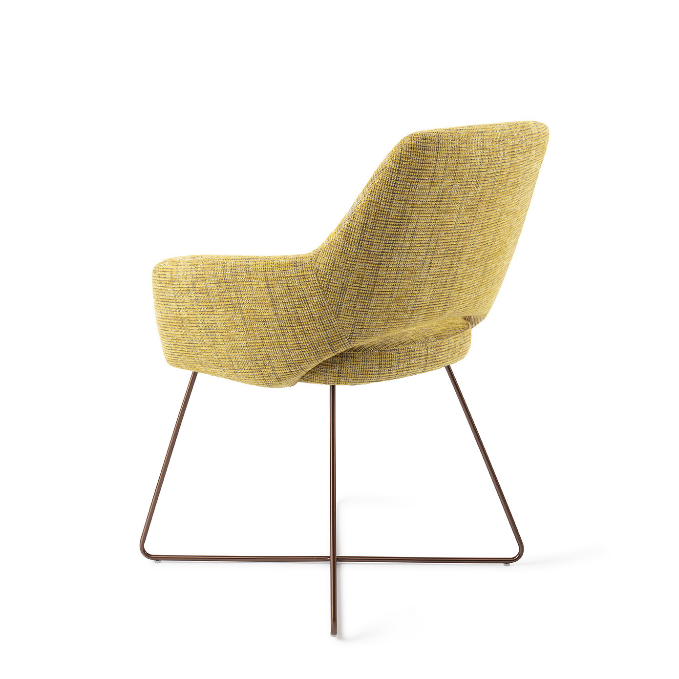 Jesper Home Esszimmerstuhl Yanai Lemon Lines Cross Rose