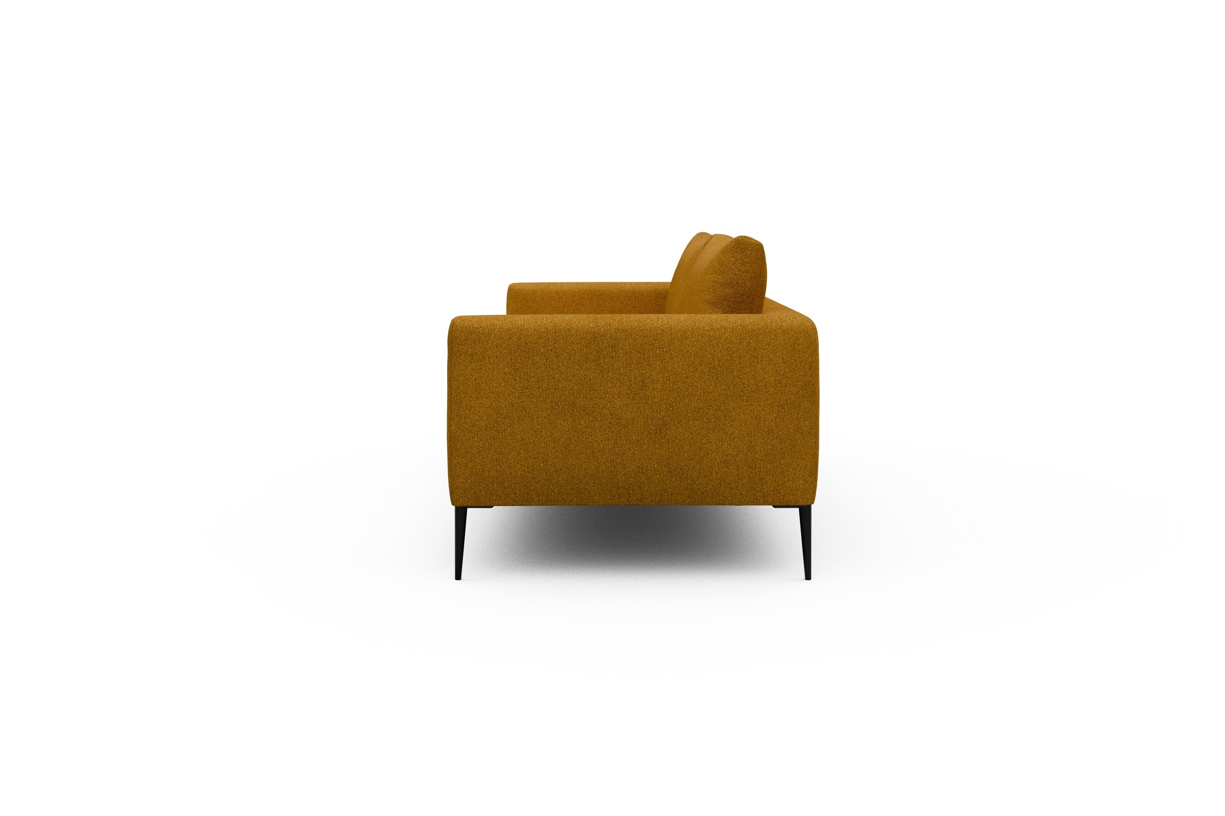 Sofa Paul 3-Sitzer Boucle-Ochre