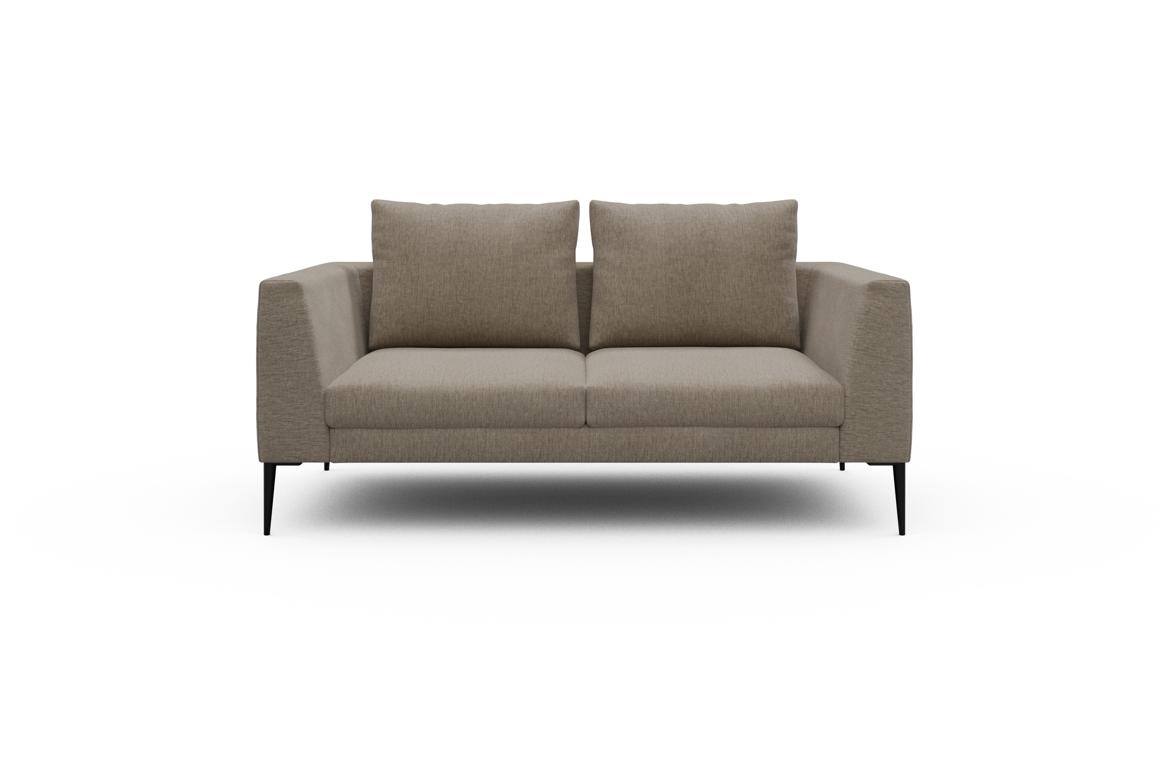 Skandi Home Sofa Paul 2-Sitzer Smooth-Beige moebelfaktor
