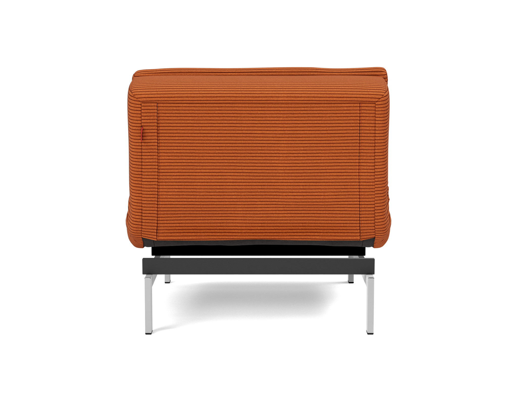 Sessel Dublexo Kord Corduroy 595-Burnt-Orange Beine Chrom