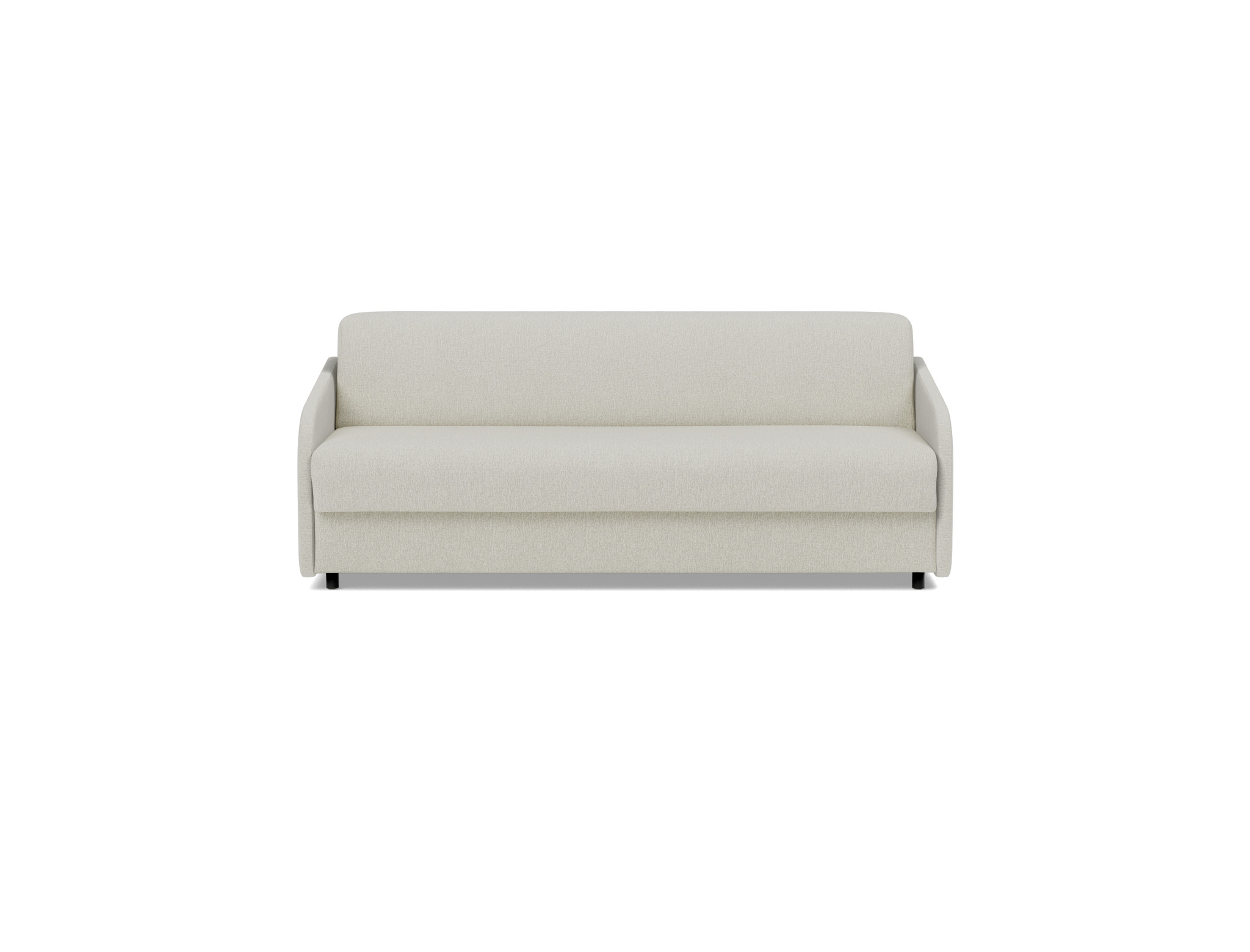 Schlafsofa Eivor mit Taschenfederkernmatratze 160 Flachgewebe Mixed Dance 527-Natural