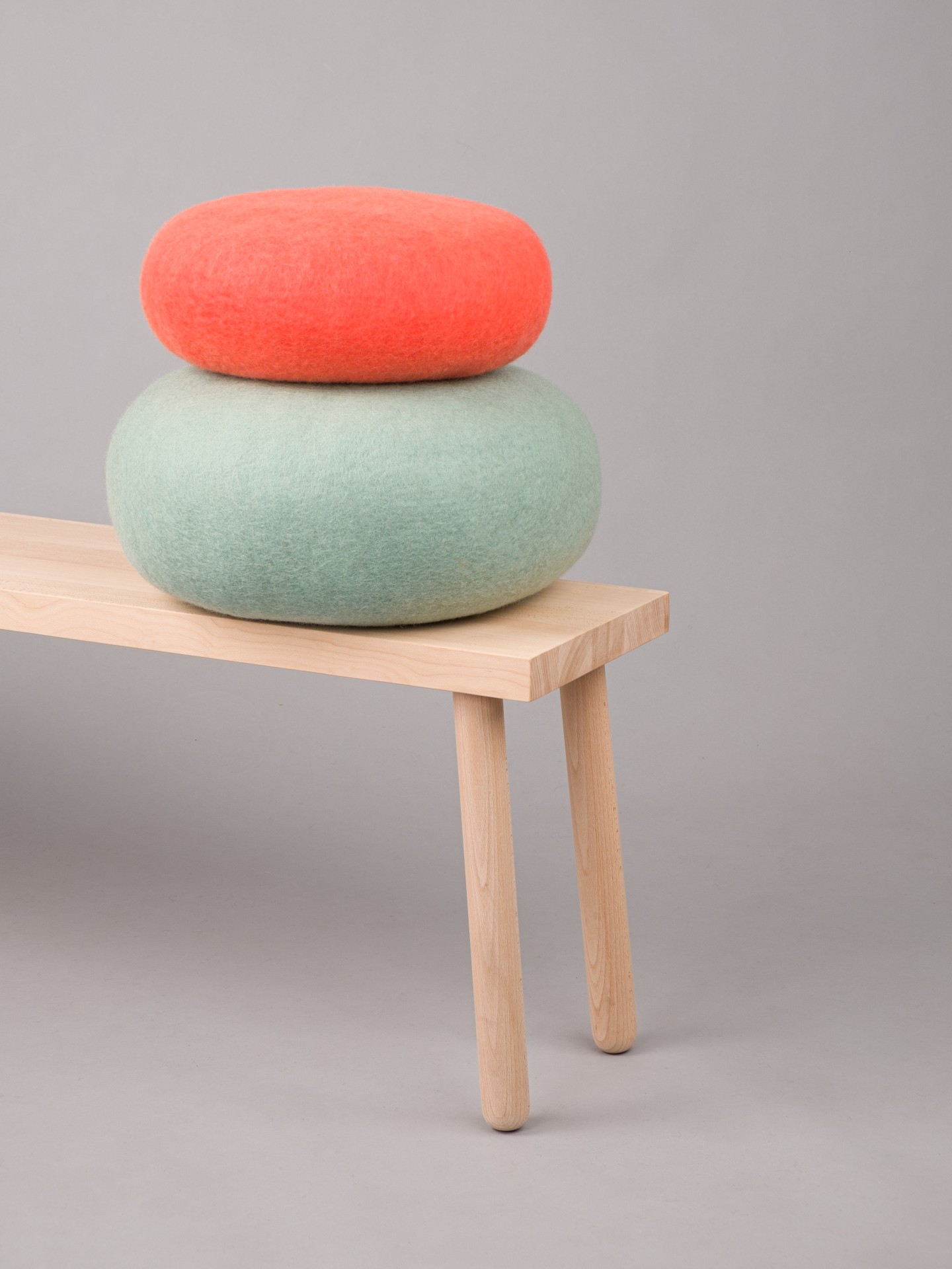 myfelt Fine - Colour Pouf - Größe M