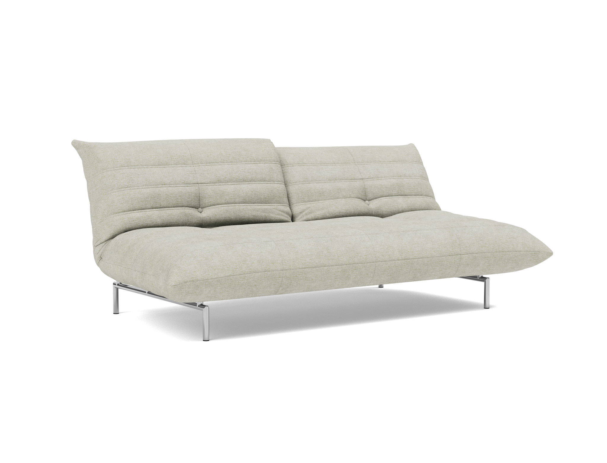 Schlafsofa Mikunjo Flachgewebe Avella 280-Sand