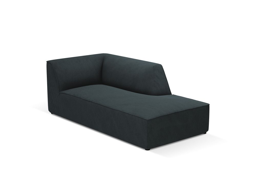 Cosmopolitan Design Chaiselongue Siena Kord Scala Blau Rechts