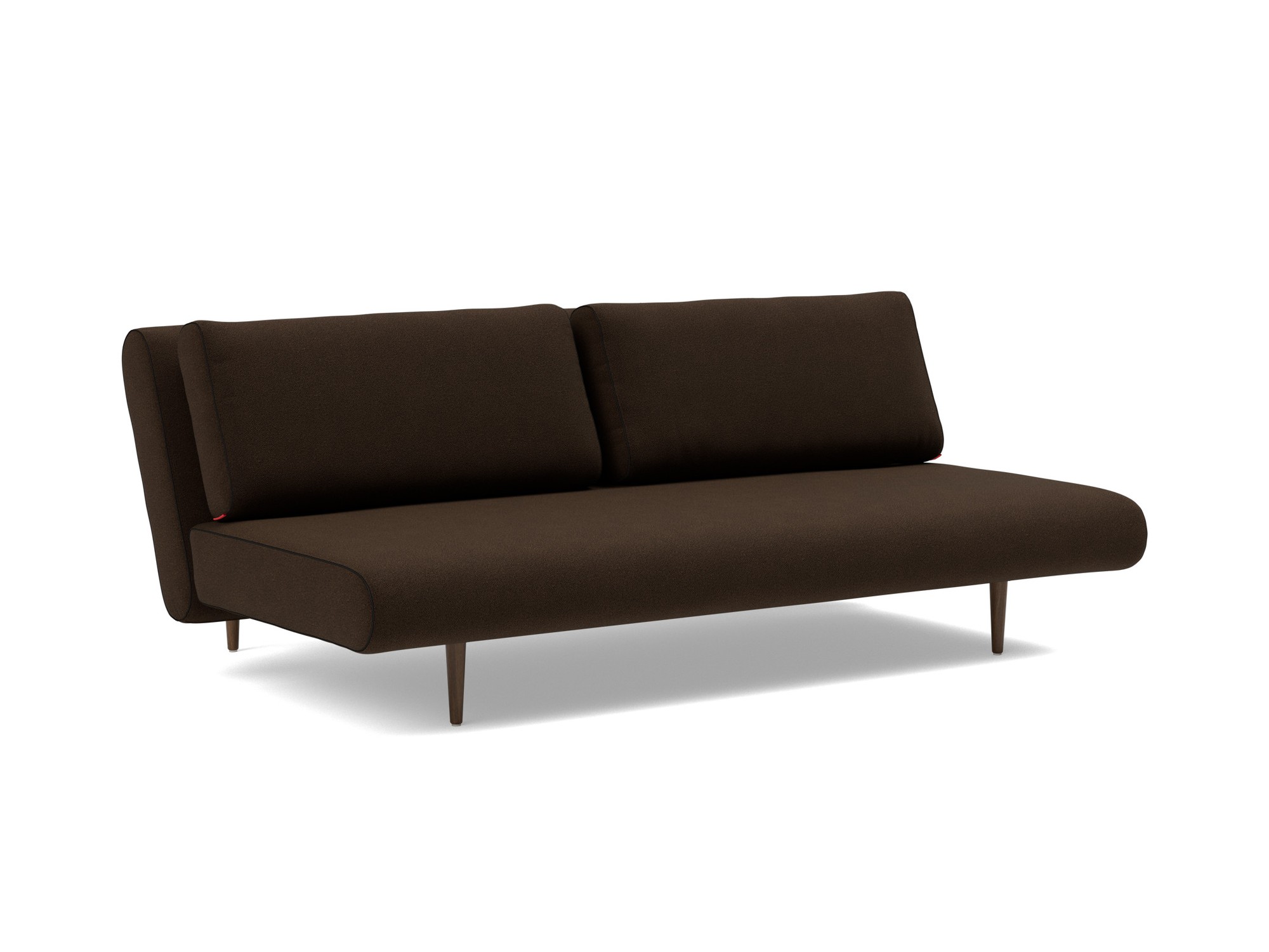 Schlafsofa Unfurl Lounger Strukturierter Stoff Taura 358-Chocco
