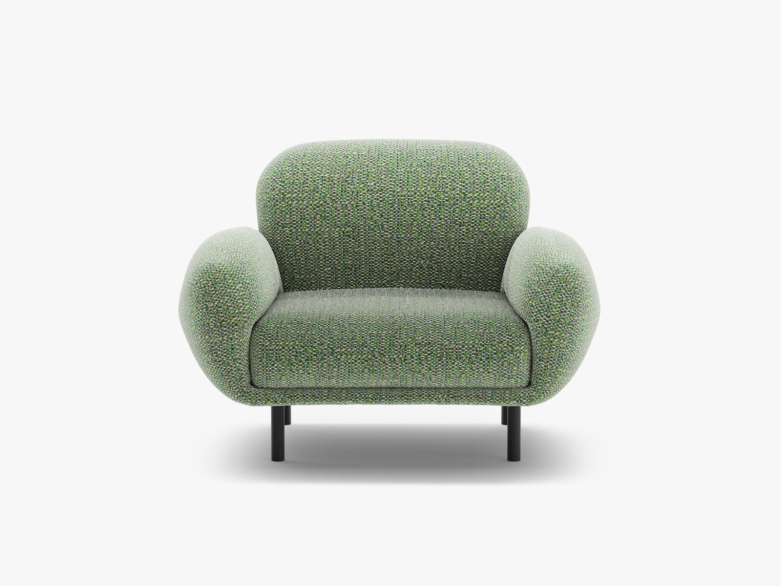 Micadoni Sessel Poppy Chenille Silencio Grün