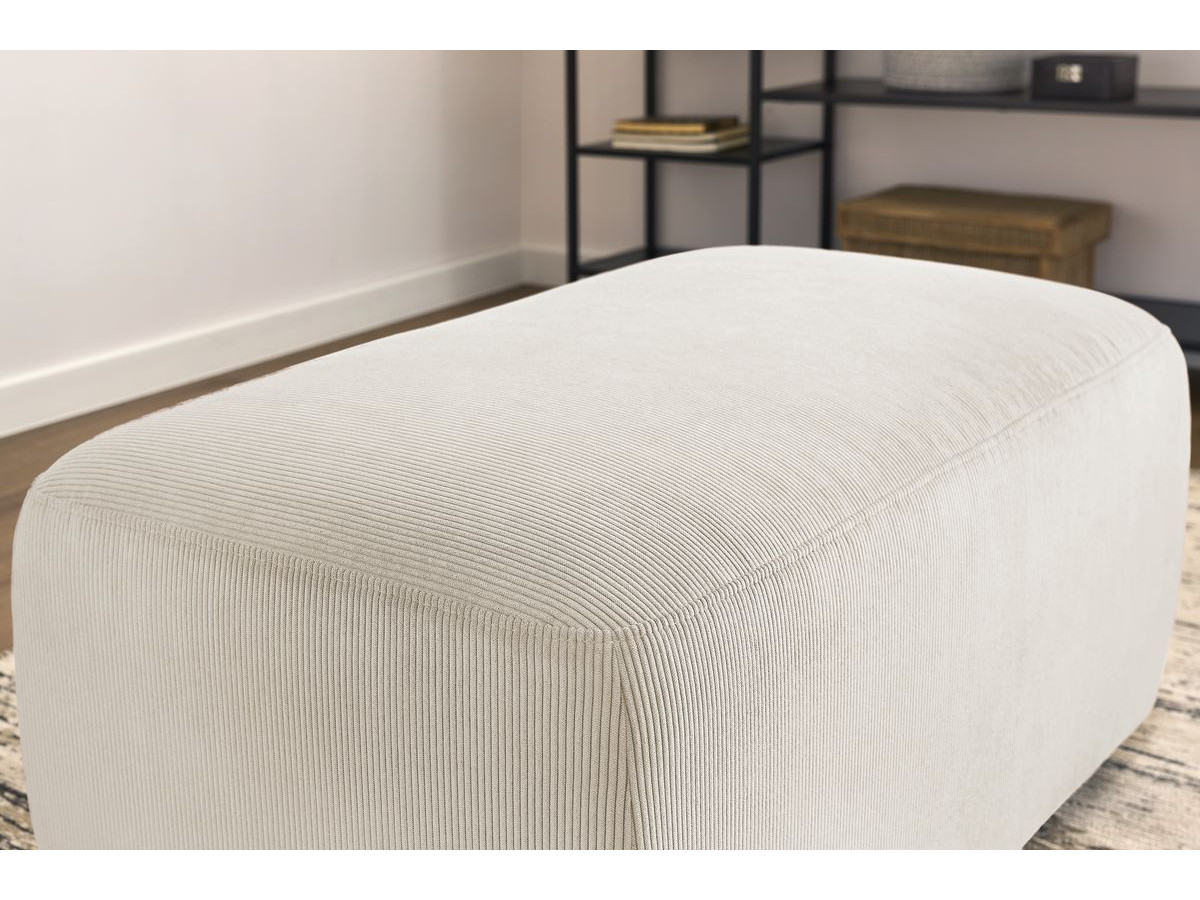 Bobochic Enjoy Pouf Cordsamt Beige