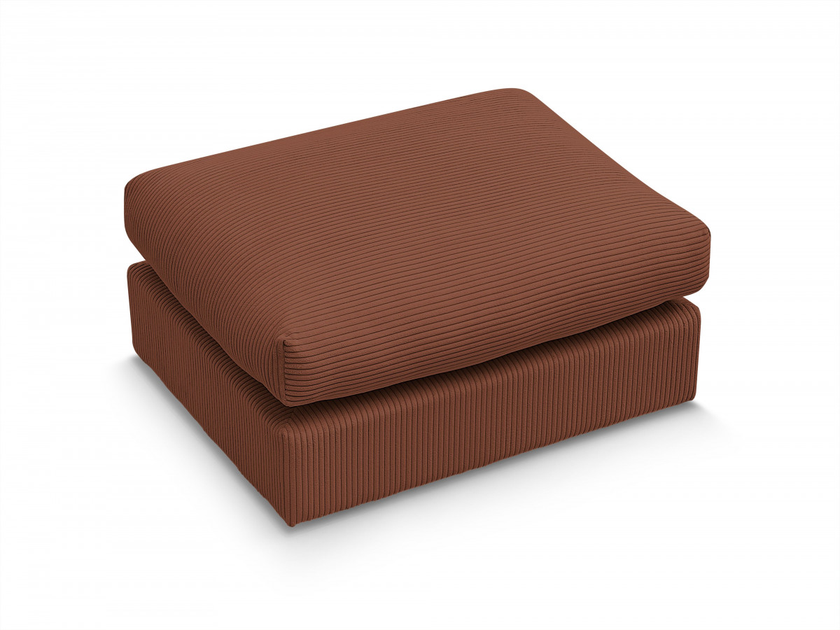 Bobochic Paris Pouf Cordsamt Orange