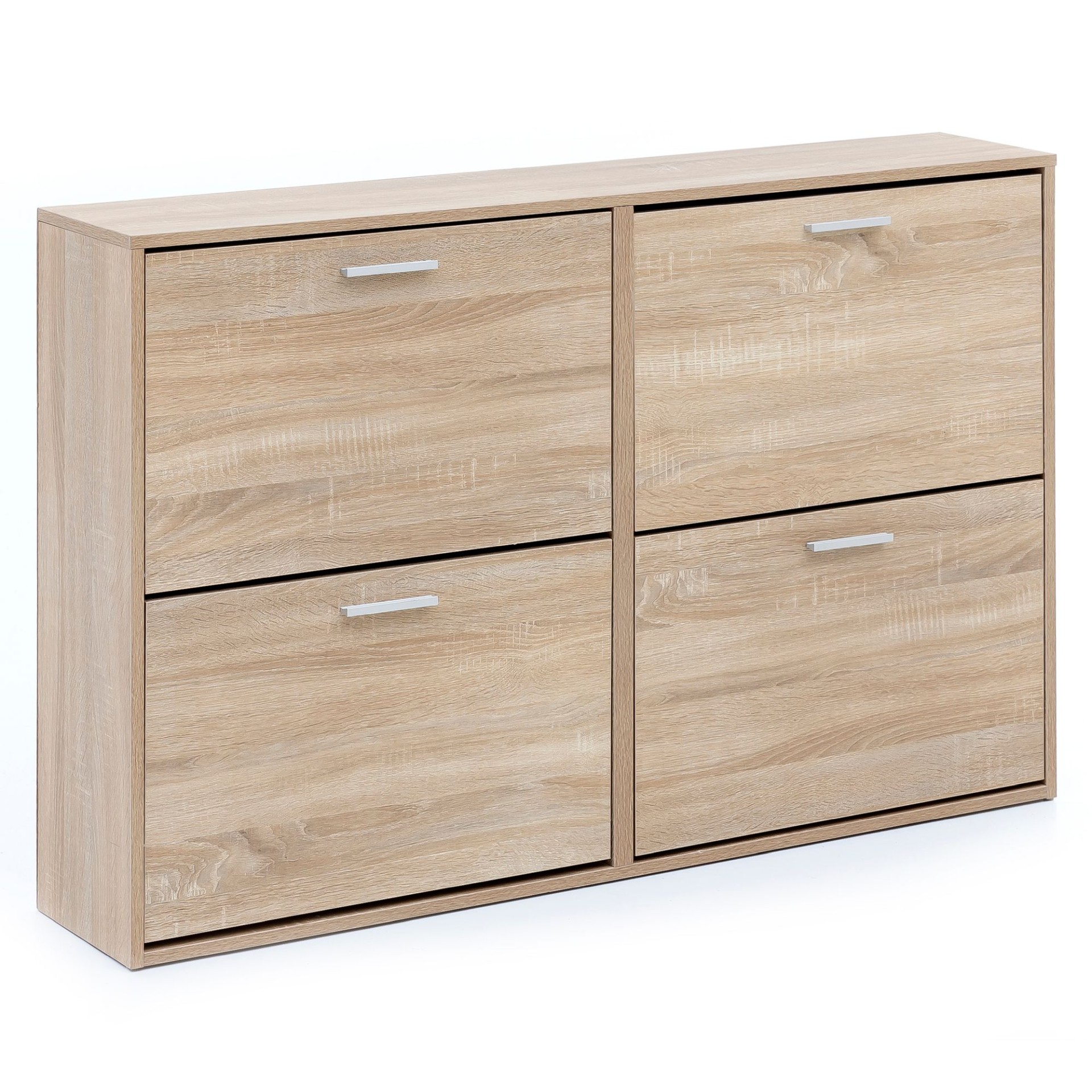 Schuhschrank Volda Sonoma 120 × 24 × 81 cm