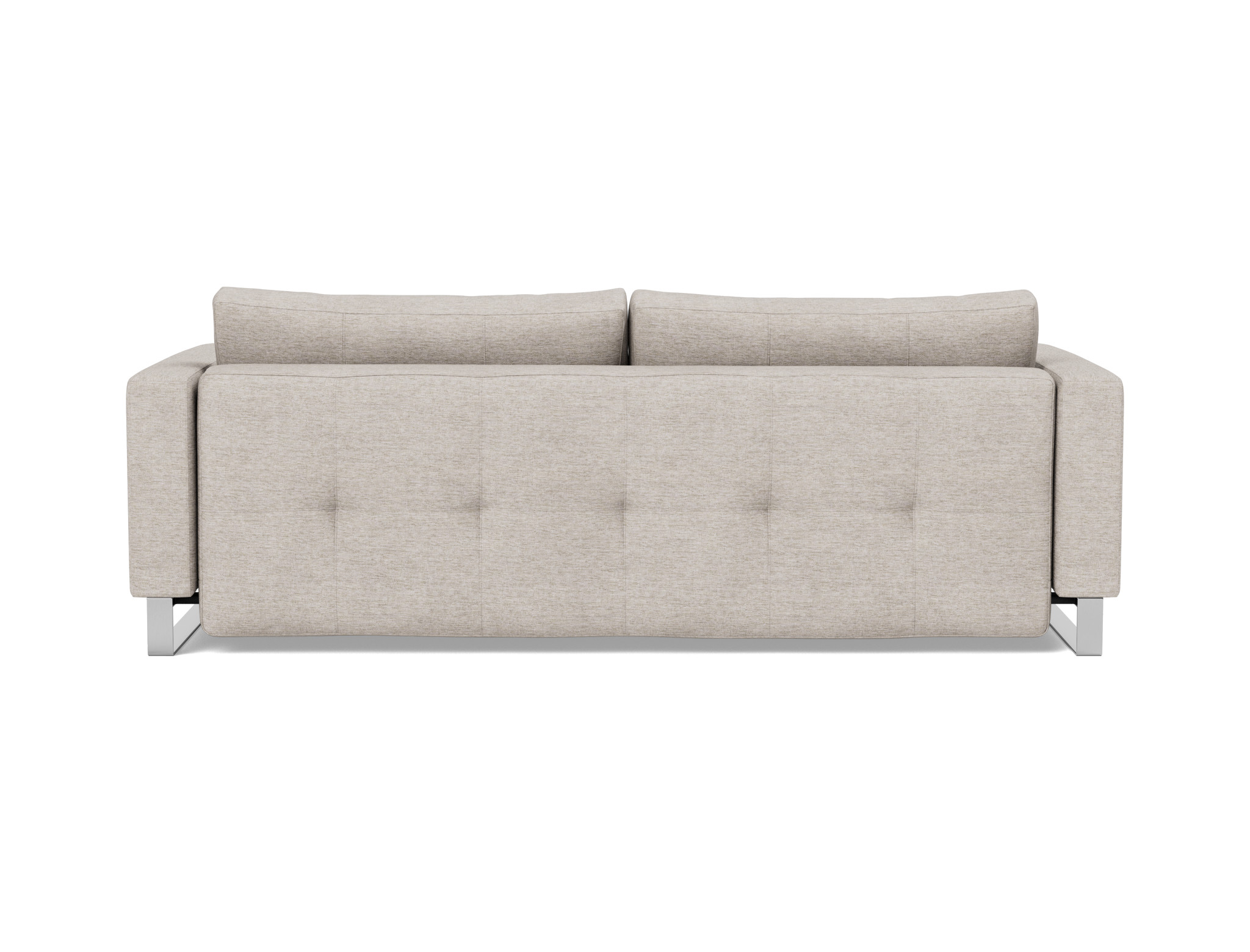 Schlafsofa Cassius D.E.L. Chenille Yuveno 471-Sand