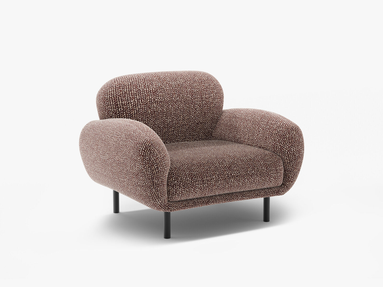 Micadoni Sessel Poppy Chenille Silencio Braun