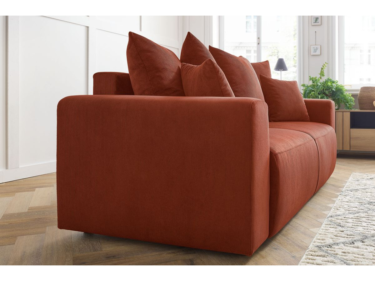 Bobochic Envy Sofa 2-Sitzer Cordsamt Orange