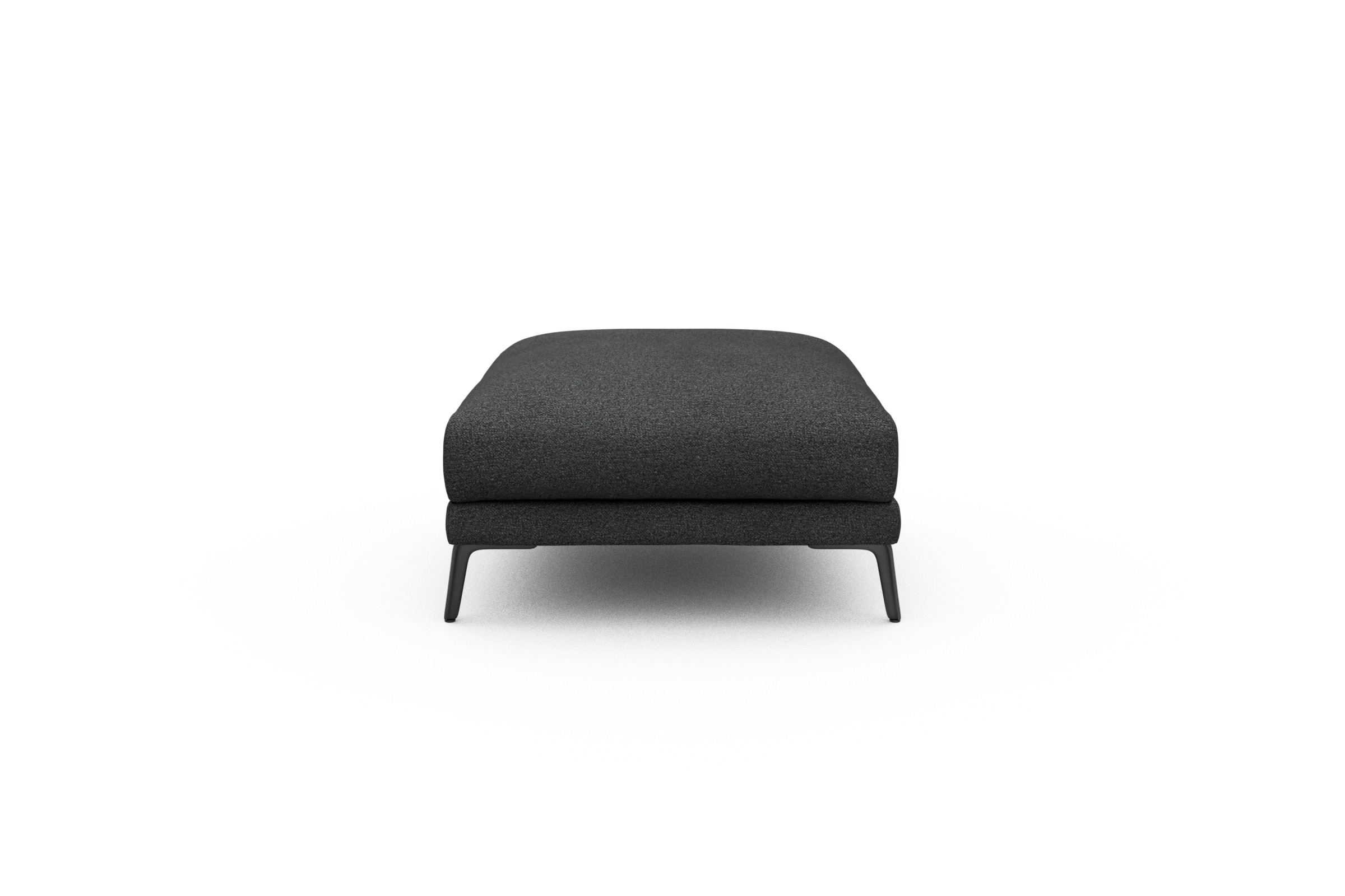 Sitzhocker Karl Boucle-Charcoal