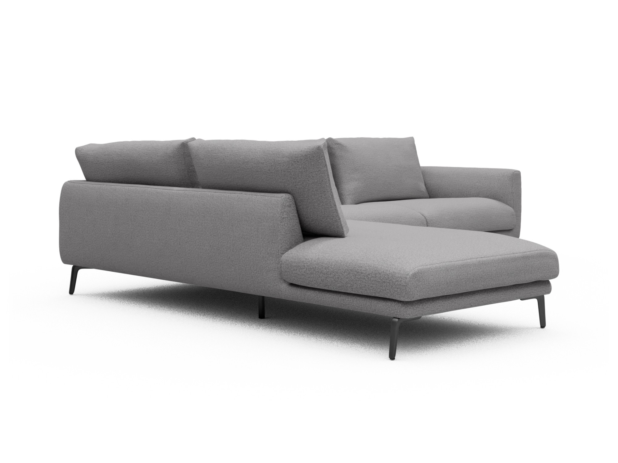 Skandi Home Ecksofa Karl Relax-Ecke links mit 2,5-Sitzer Sama-Grey moebelfaktor
