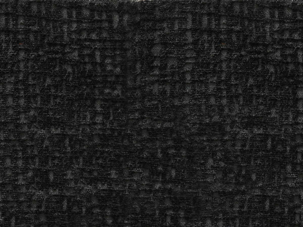 Bobochic Leopold Sofa 3-Sitzer Strukturstoff Schwarz Armlehne rechts