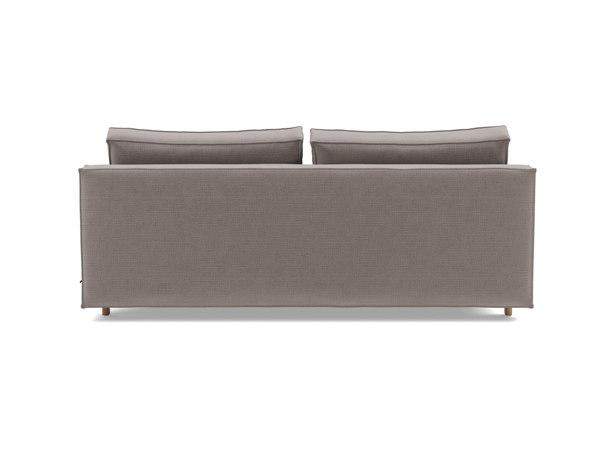 Schlafsofa Sly Chenille Esina 418-Truffle Beine Eiche