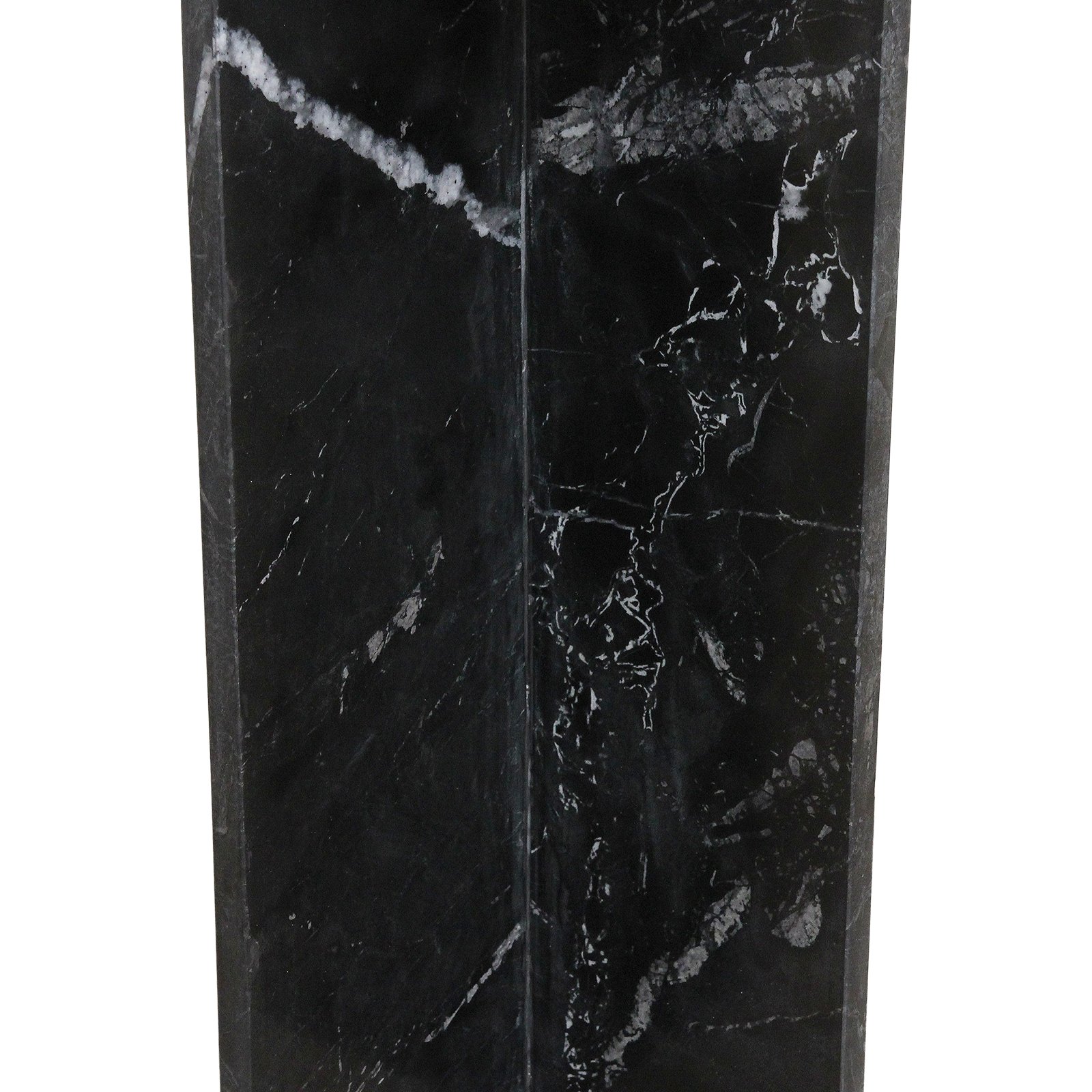 Raw Materials Shanghai-Beistelltisch aus Marmor schwarz
