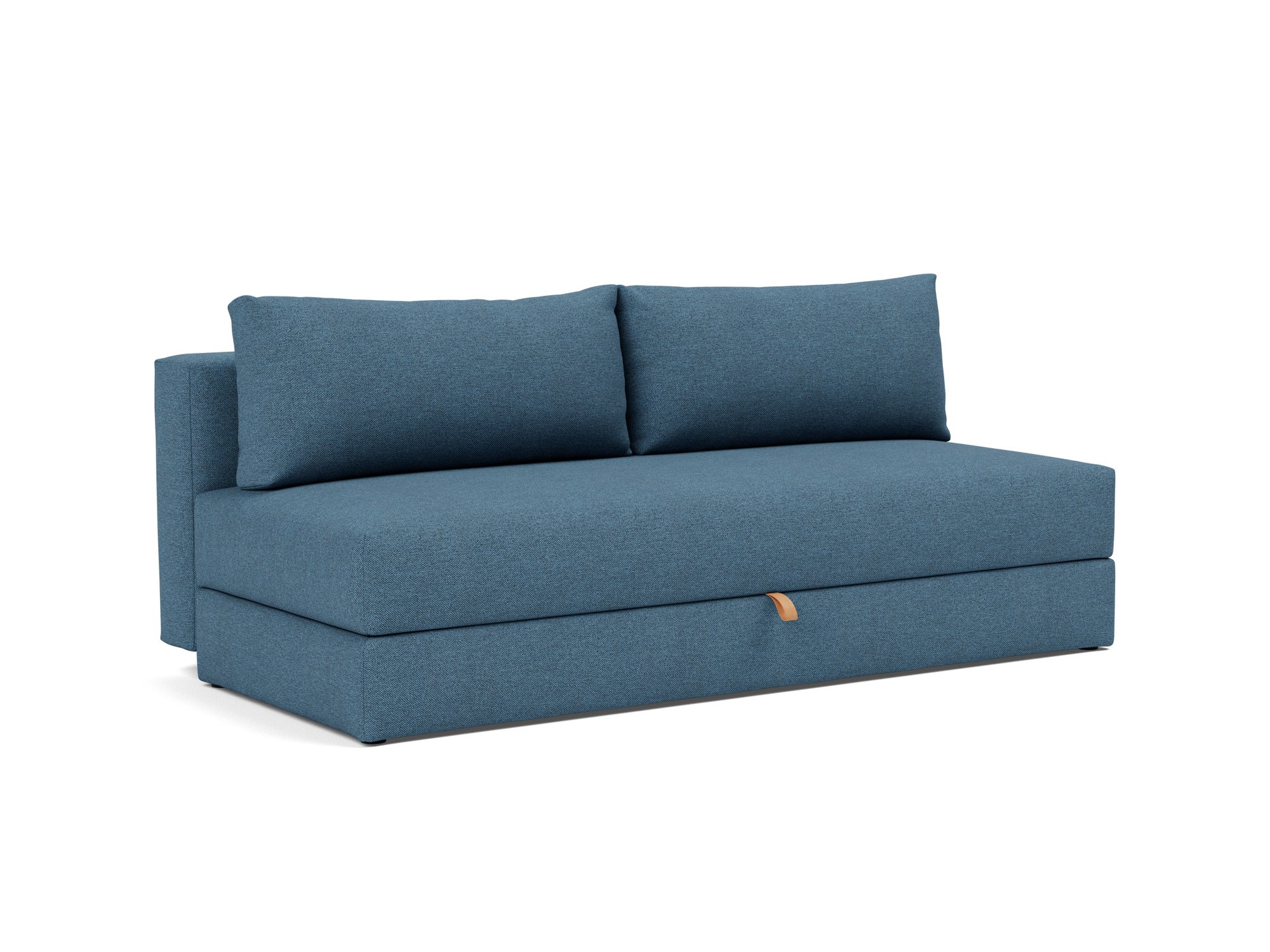 Schlafsofa Osvald Strukturierter Stoff Weda 302-Weda-Blue