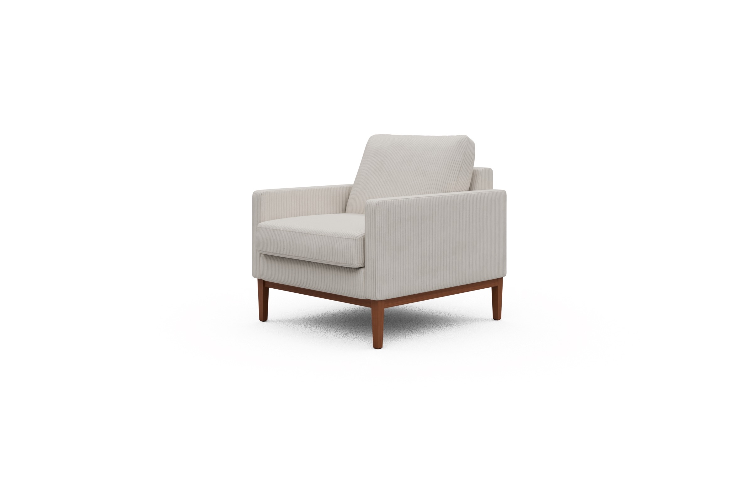 Sessel Bodo Corduroy-Ivory