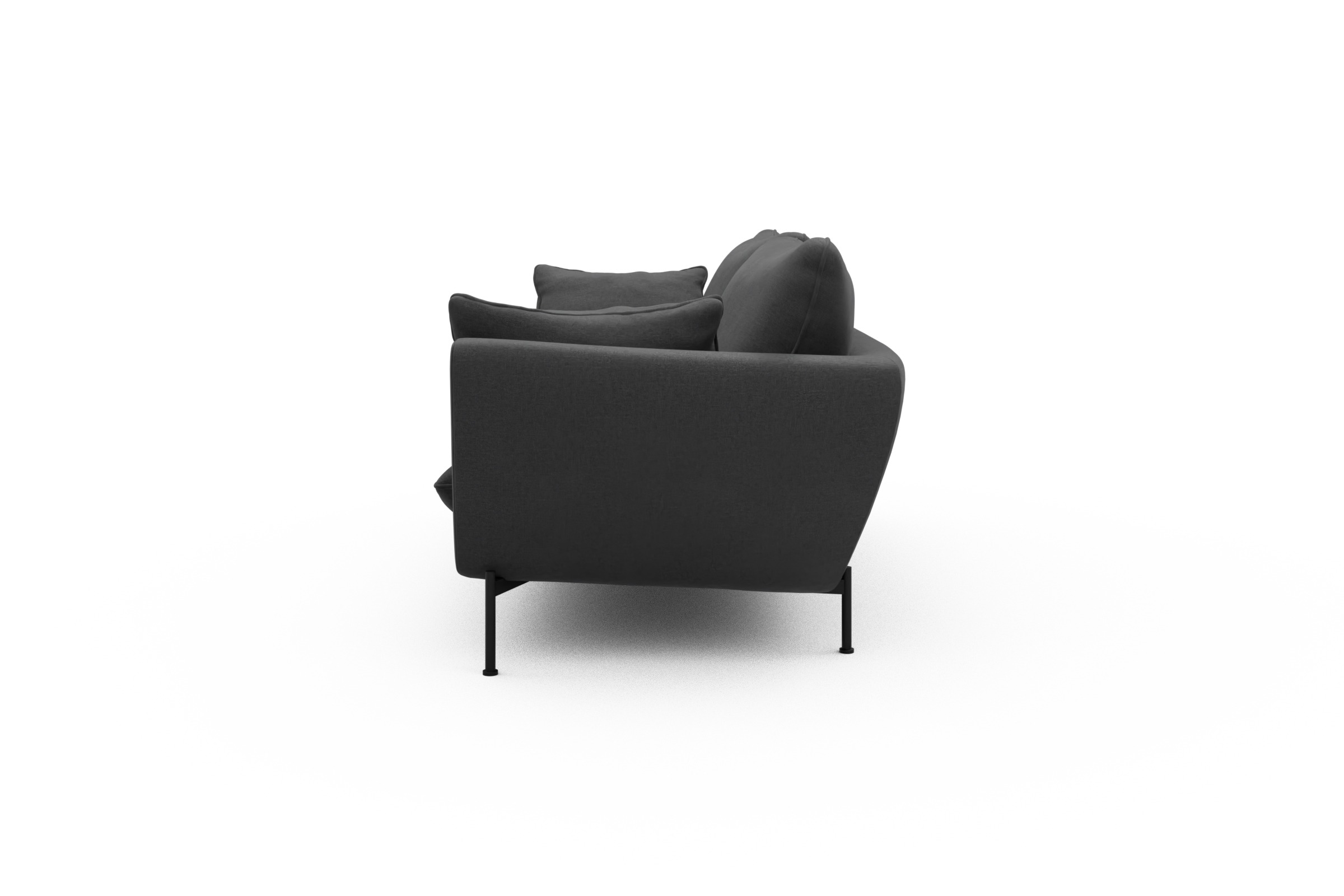 Sofa Anton 3-Sitzer Satya-Zinc