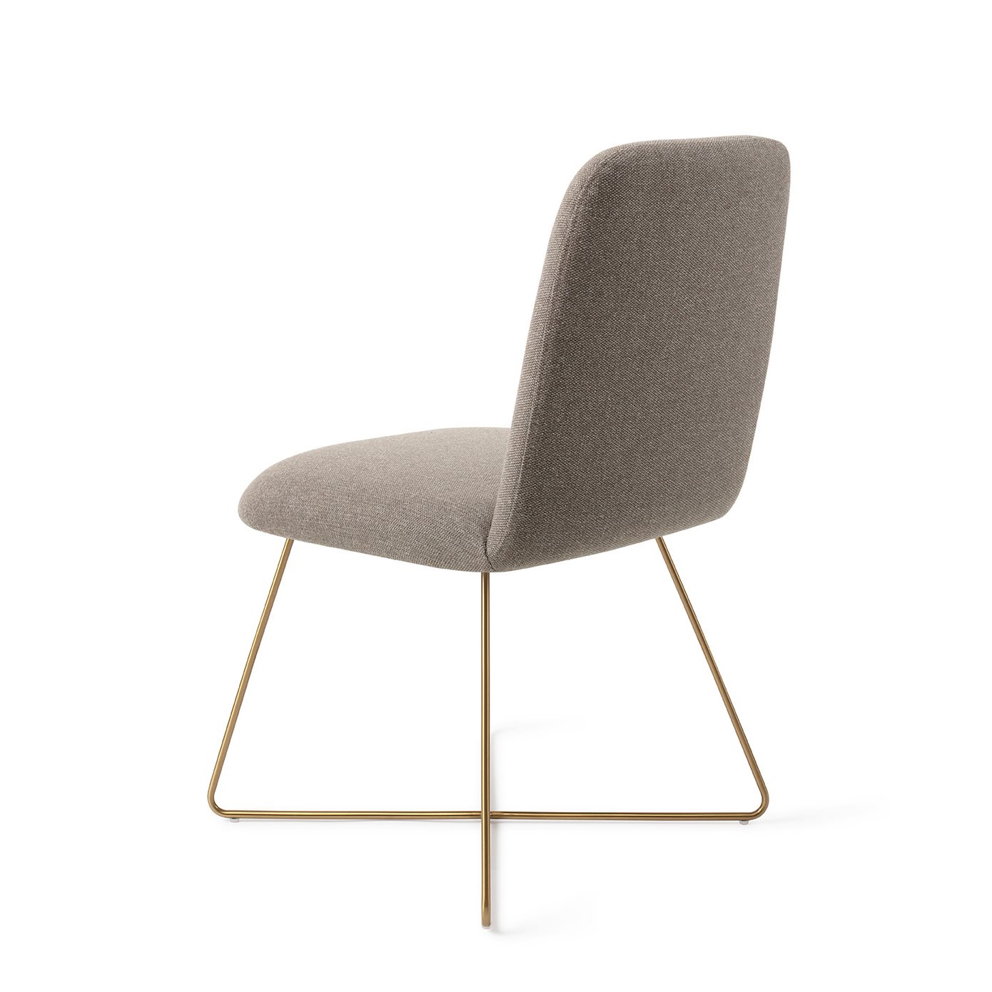 Jesper Home Esszimmerstuhl Taiwa Foggy-Fusion Cross Gold