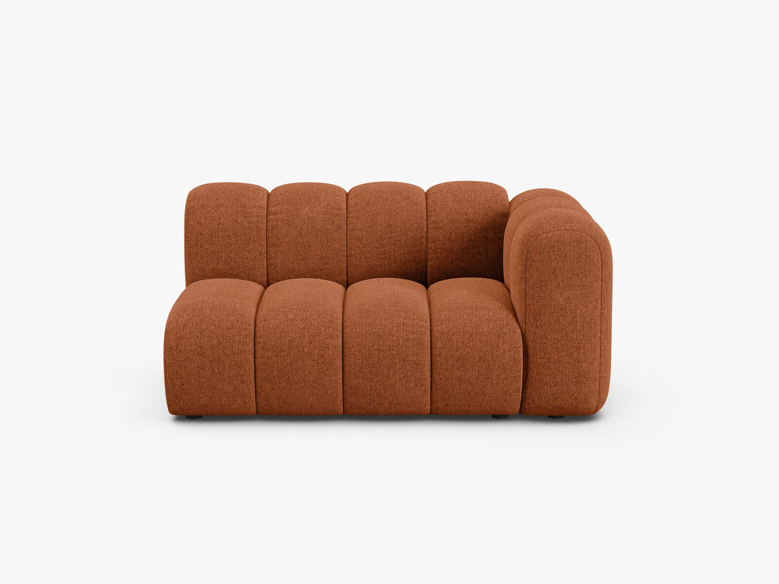 Micadoni Modul Lupine 2-Sitzer Chenille Eden Ziegel Rechts