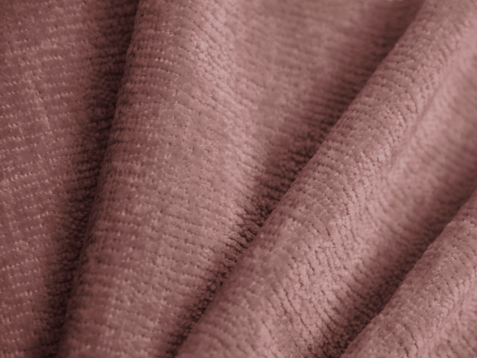 Micadoni Stauraumbett mit Kopfteil Solange Chenille Perfect Harmony Rosa 140x200