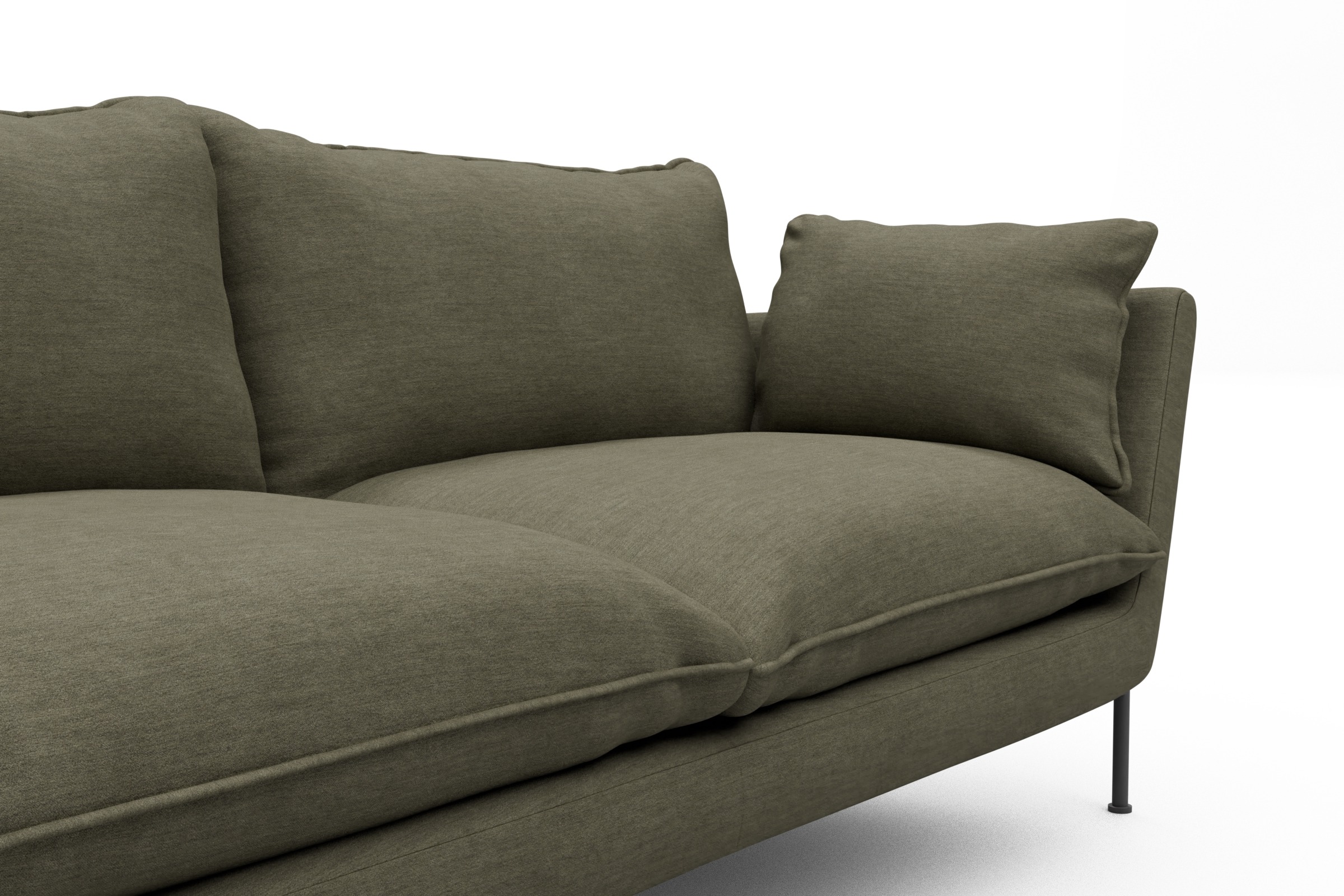 Sofa Anton PREMIUM 2-Sitzer Vivus-Dusty-Olive