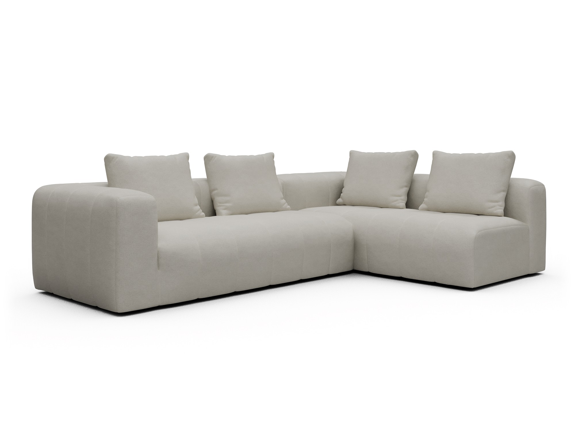 Hugo 2x 2,5-Sitzer Armlehne links Denari-Clean-Beige moebelfaktor