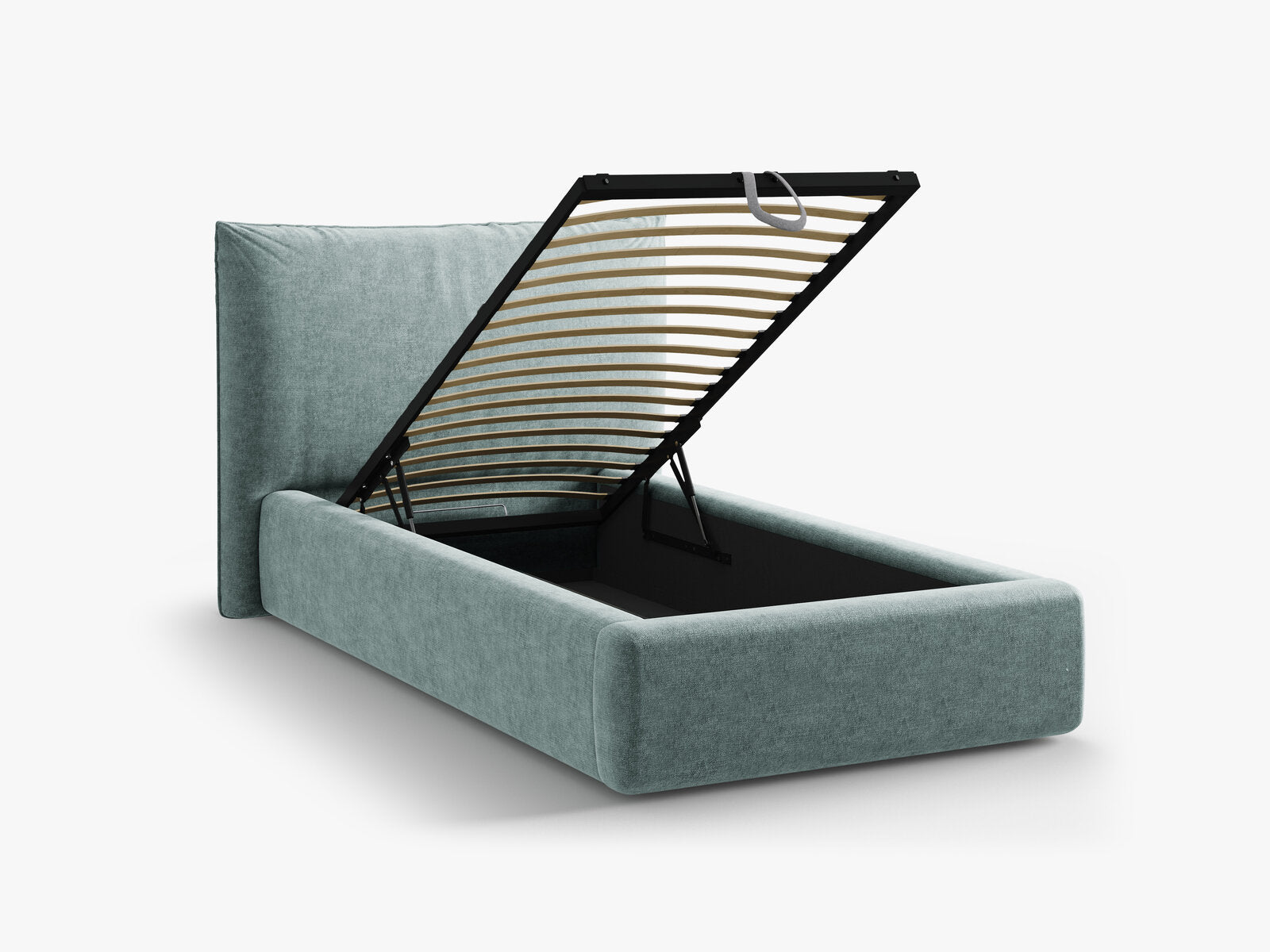 Micadoni Bett Kaelle Chenille Perfect Harmony Hellblau