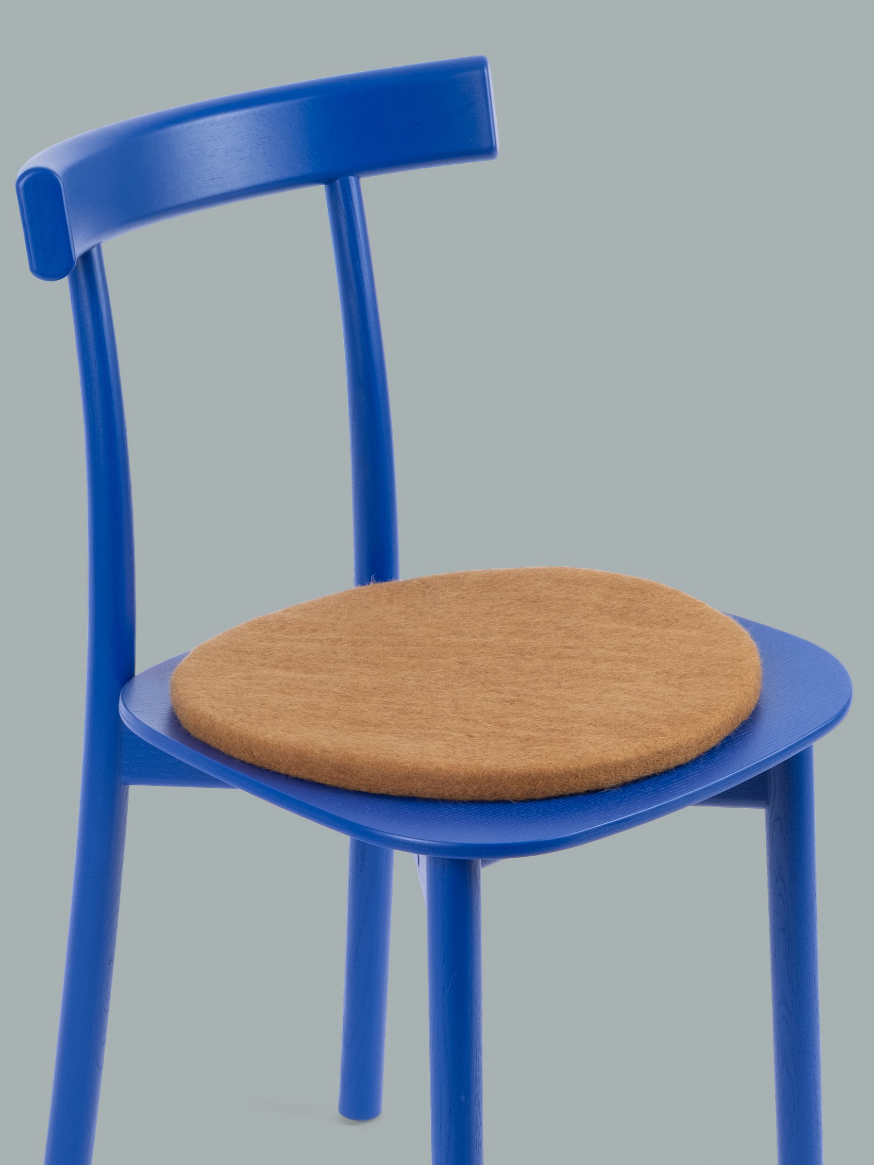 myfelt Omar Filz-Sitzauflage Karamell Ø 36 cm