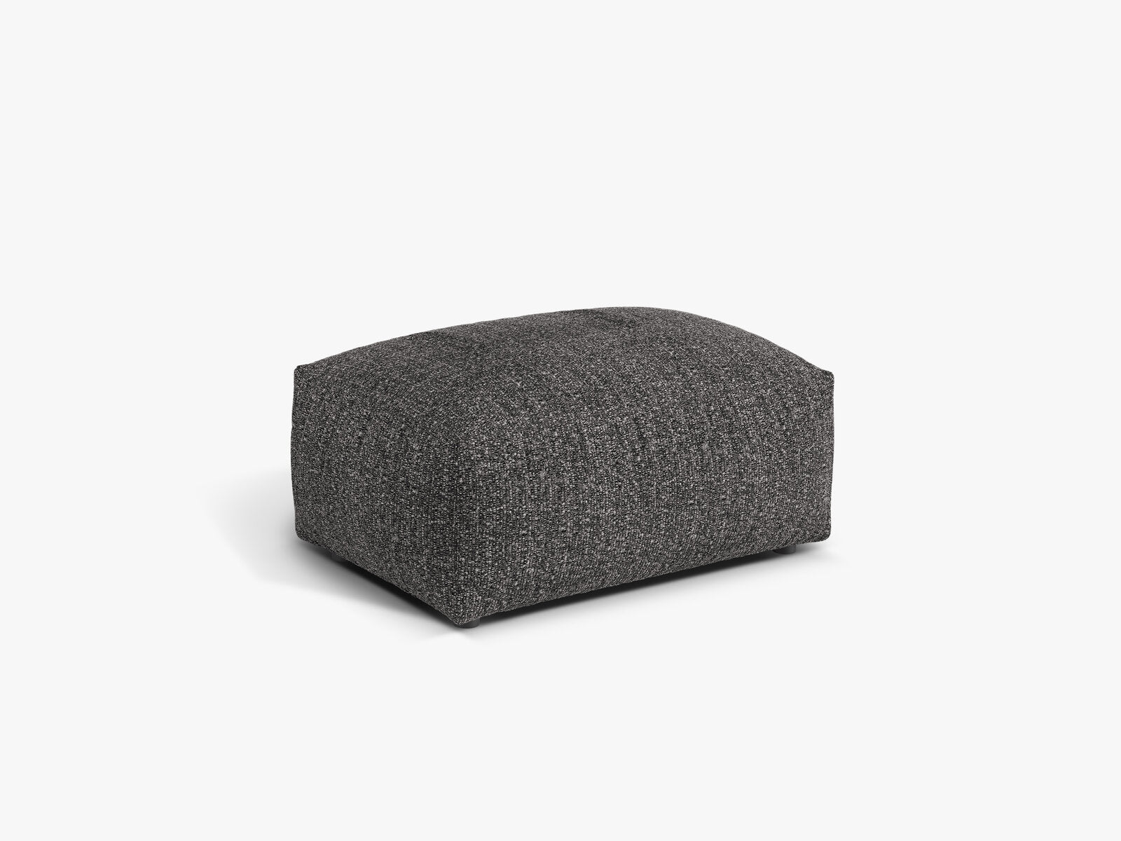 Micadoni Hocker Martina 1-Sitzer Boucle Monet Anthrazit